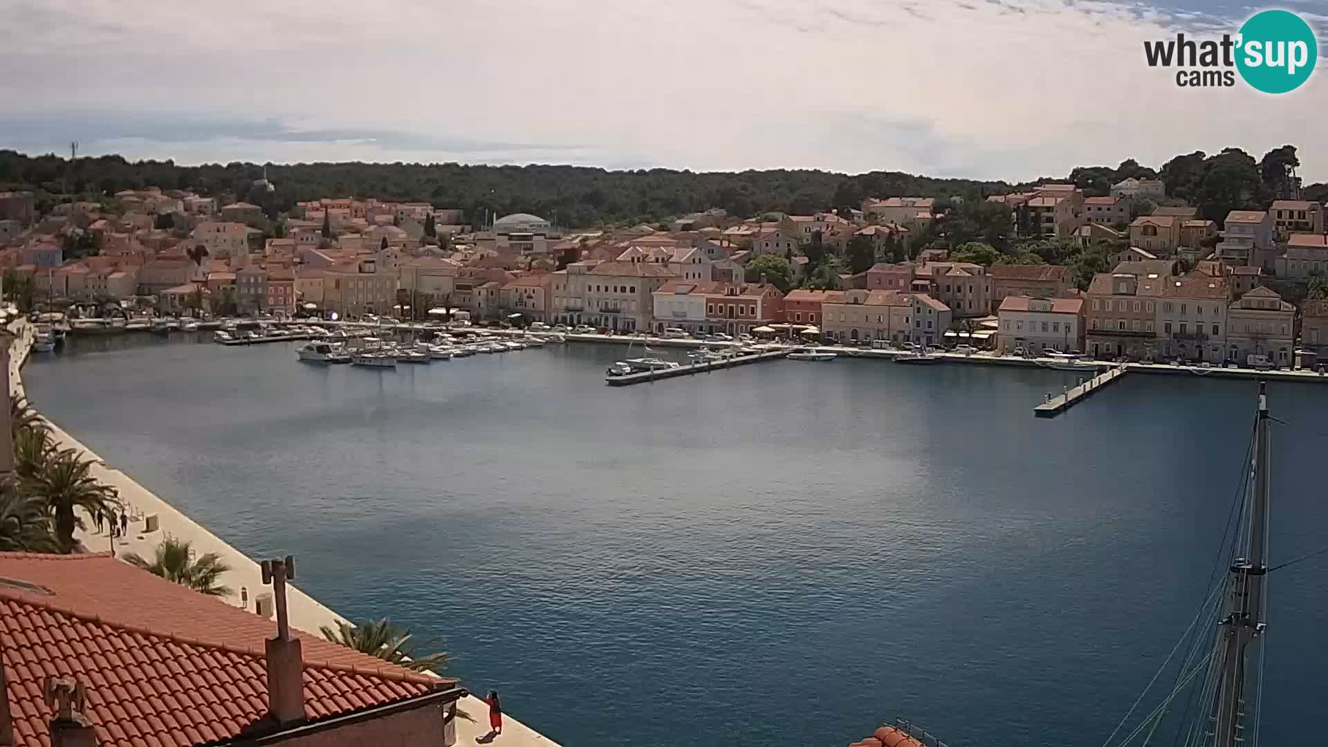 Webcam Live Mali Lošinj – Riva Lošinjskih kapetana