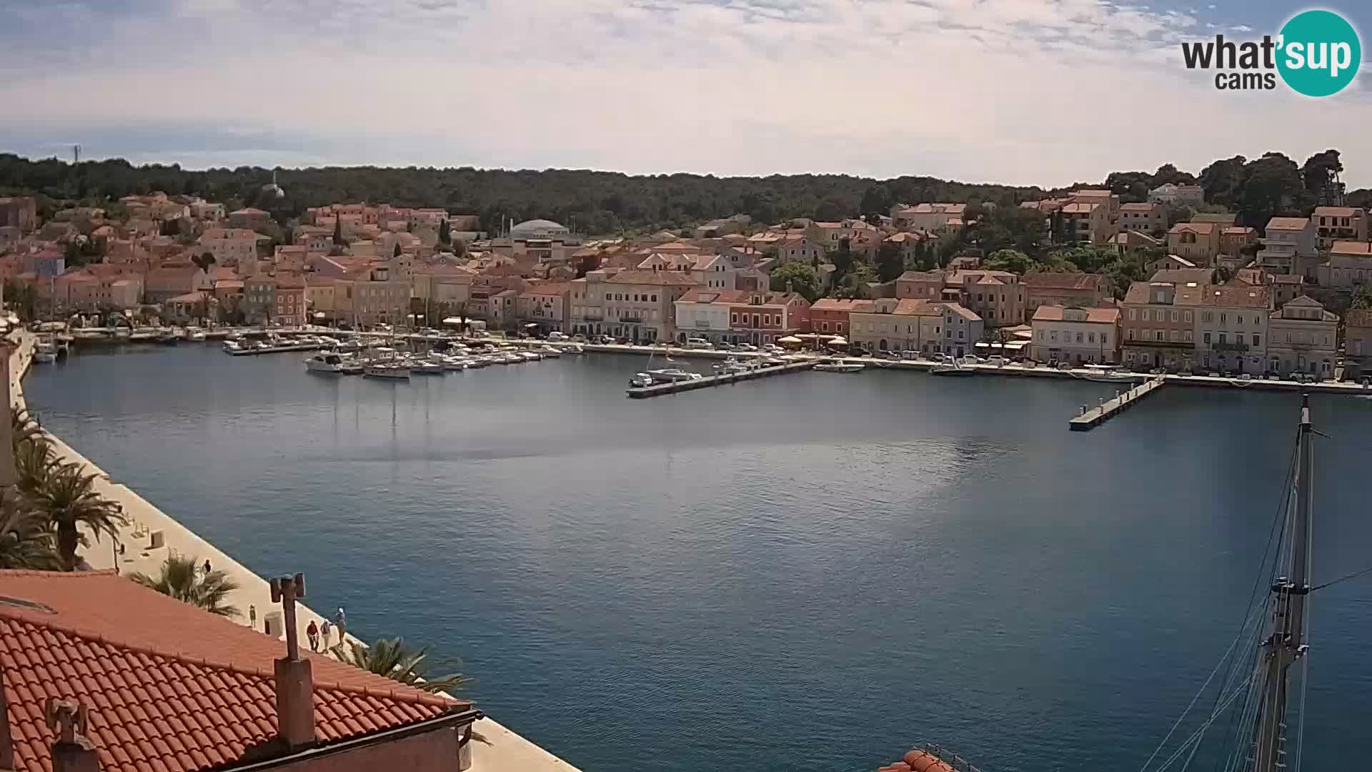 Webcam Live Mali Lošinj – Riva Lošinjskih kapetana