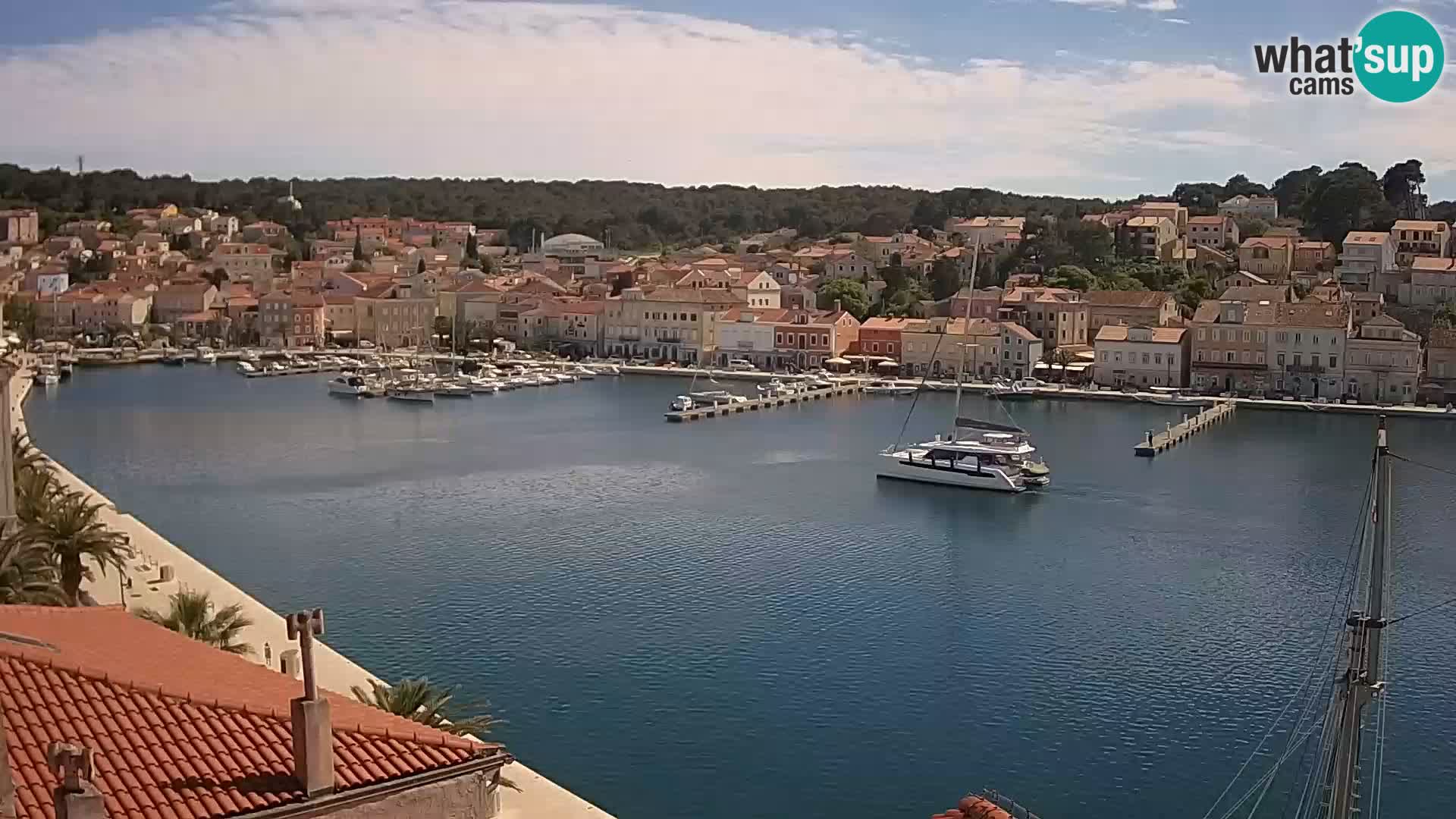 Webkamera Mali Lošinj Riva Lošinjskih kapetana