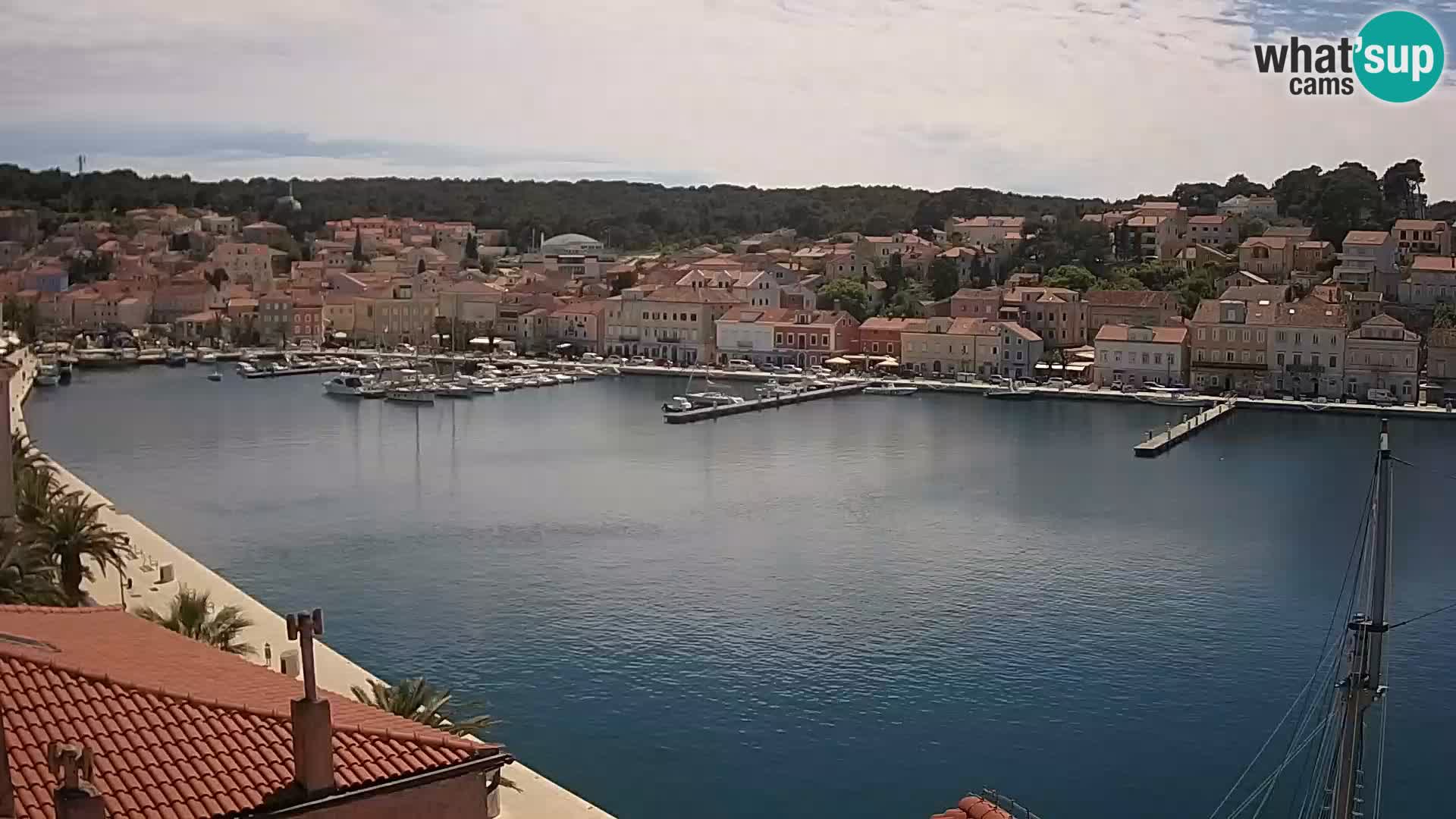 Webkamera Mali Lošinj Riva Lošinjskih kapetana