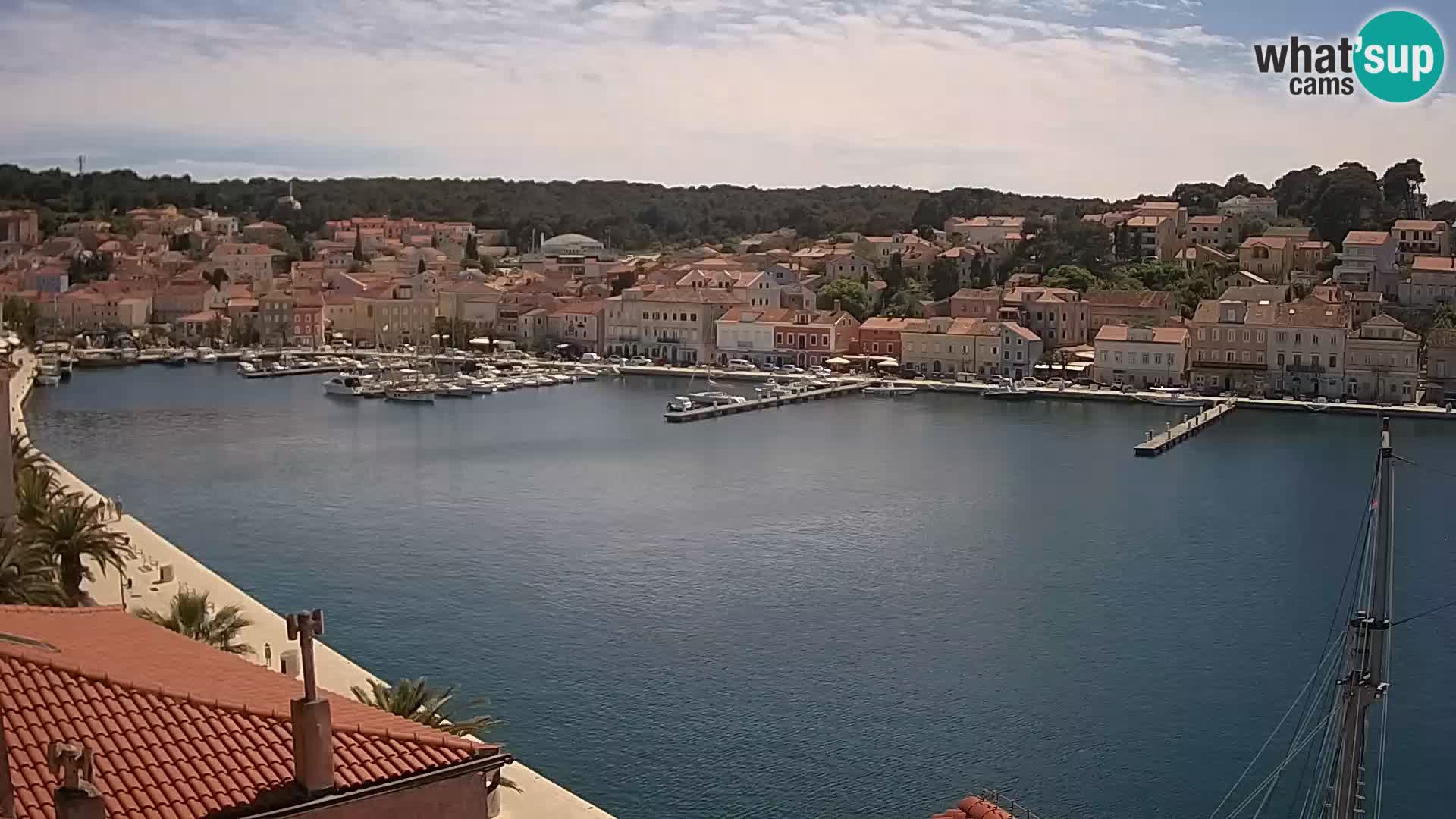 Webkamera Mali Lošinj Riva Lošinjskih kapetana