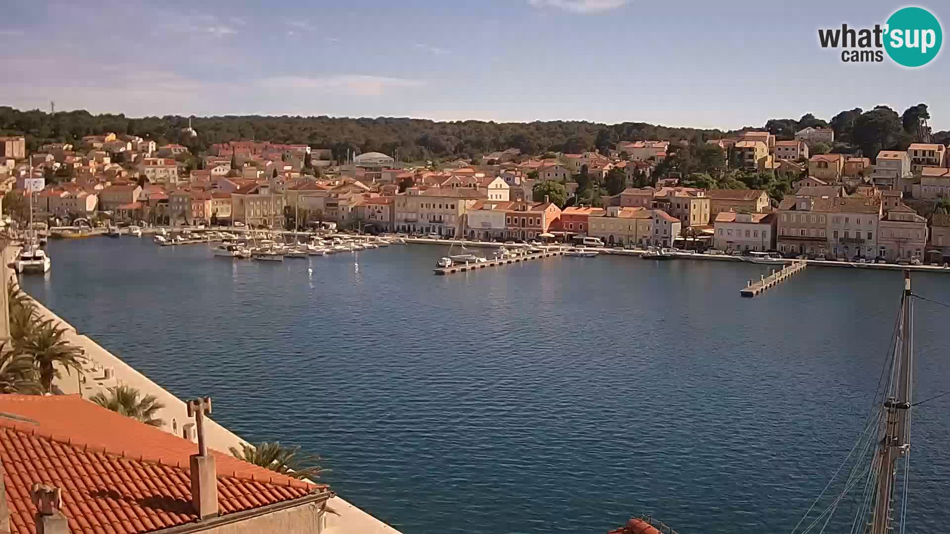 Webcam Live – Mali Lošinj – Riva Lošinjskih kapetana