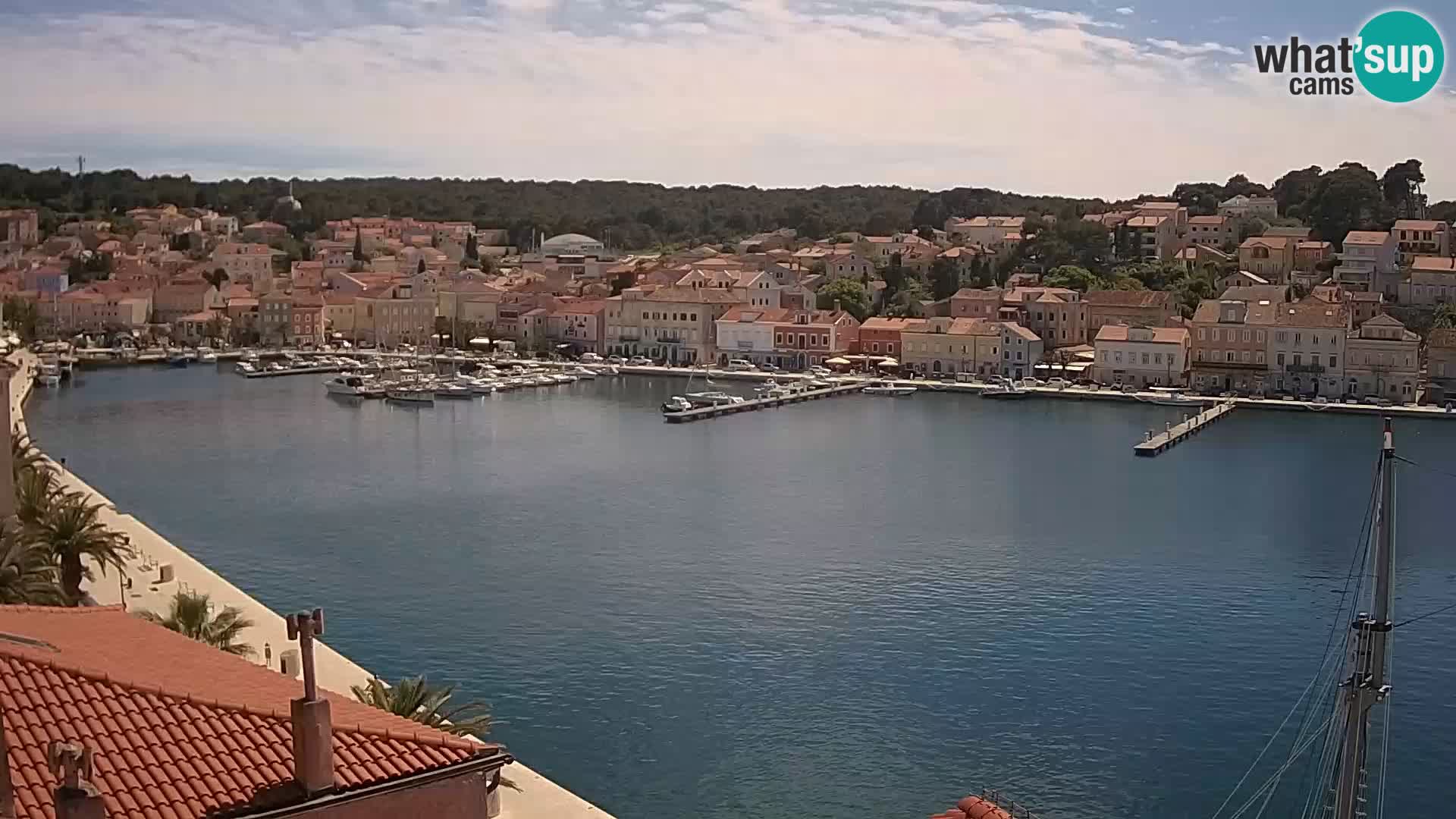 Webcam Live Mali Lošinj – Riva Lošinjskih kapetana