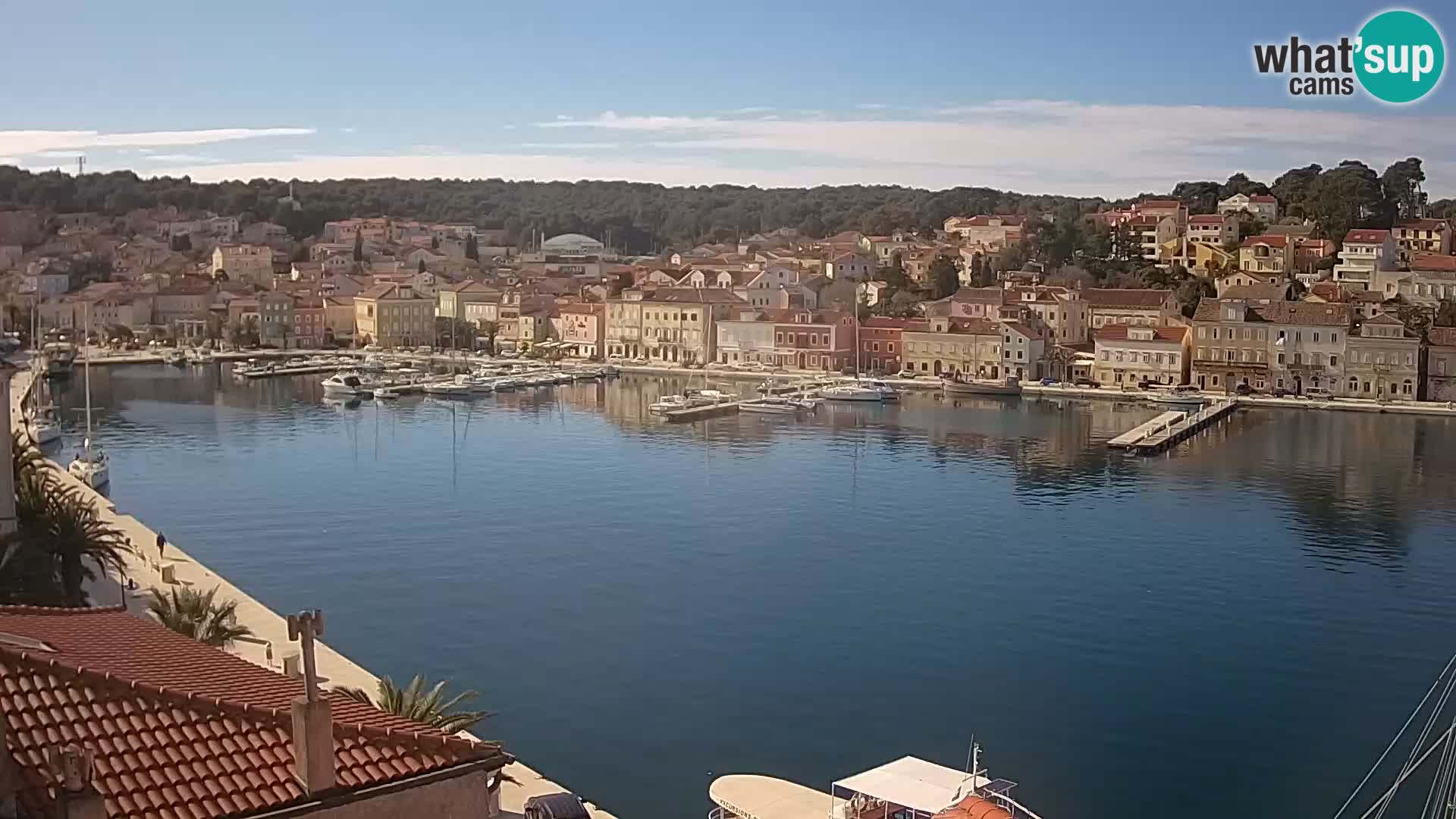 Webcam Mali Lošinj – Riva Lošinjskih kapetana