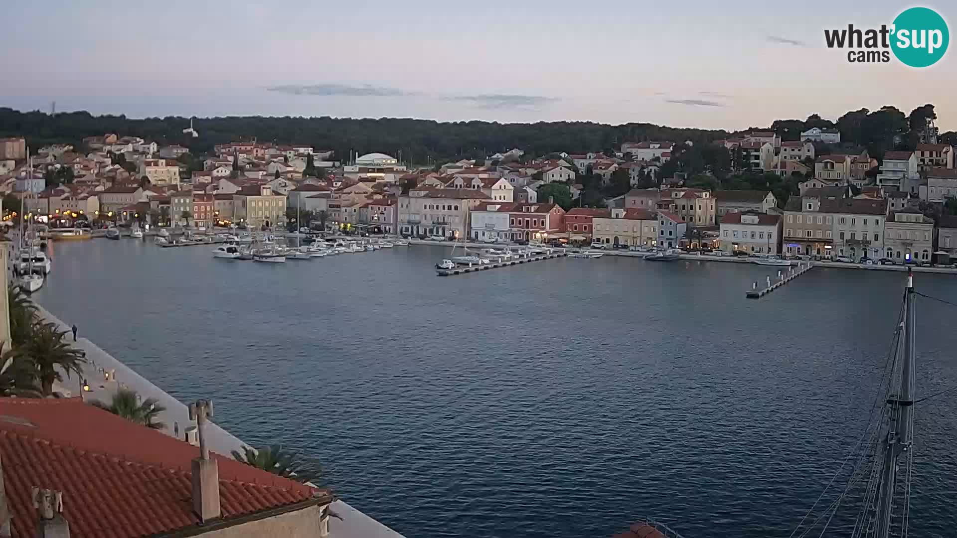 Webcam Live Mali Lošinj – Riva Lošinjskih kapetana