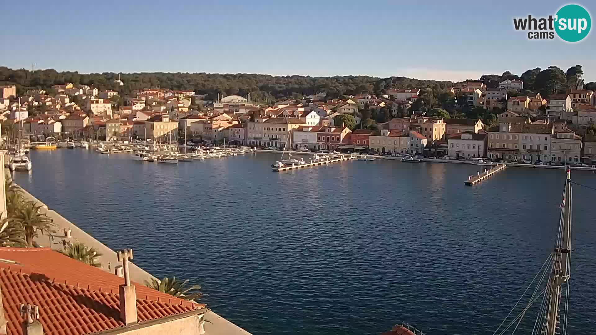 Webcam Live – Mali Lošinj – Riva Lošinjskih kapetana