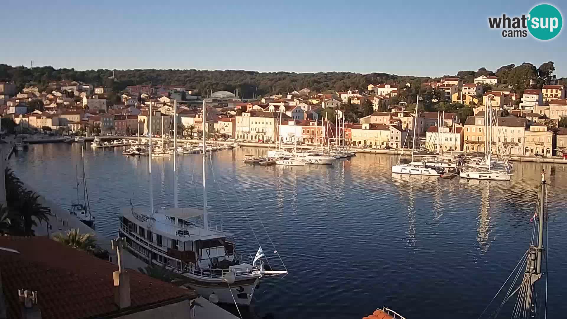 Webcam Mali Lošinj Riva Lošinjskih kapetana
