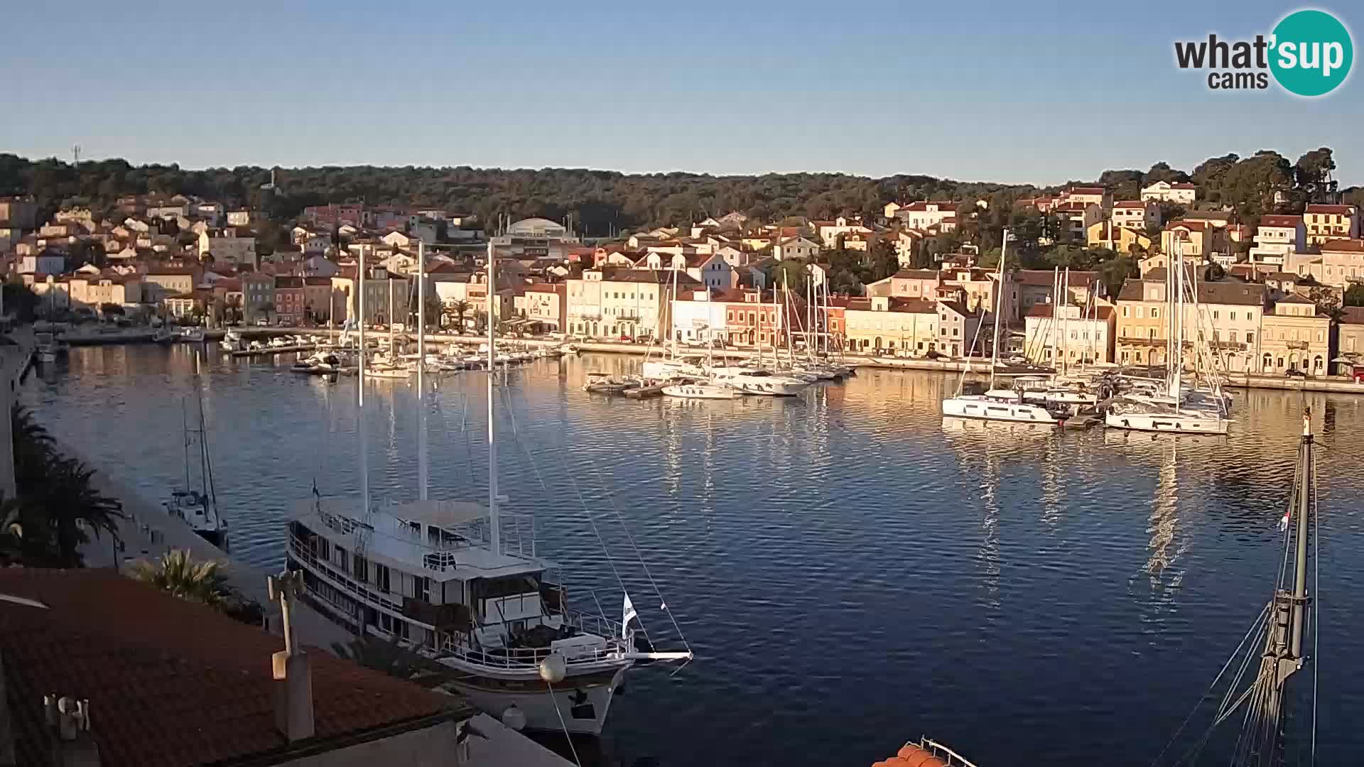 Webcam Live Mali Lošinj – Riva Lošinjskih kapetana