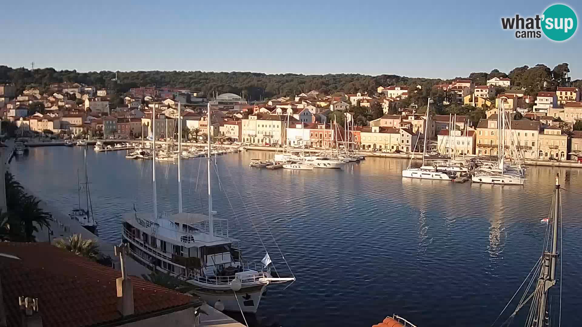 Webcam Live Mali Lošinj – Riva Lošinjskih kapetana