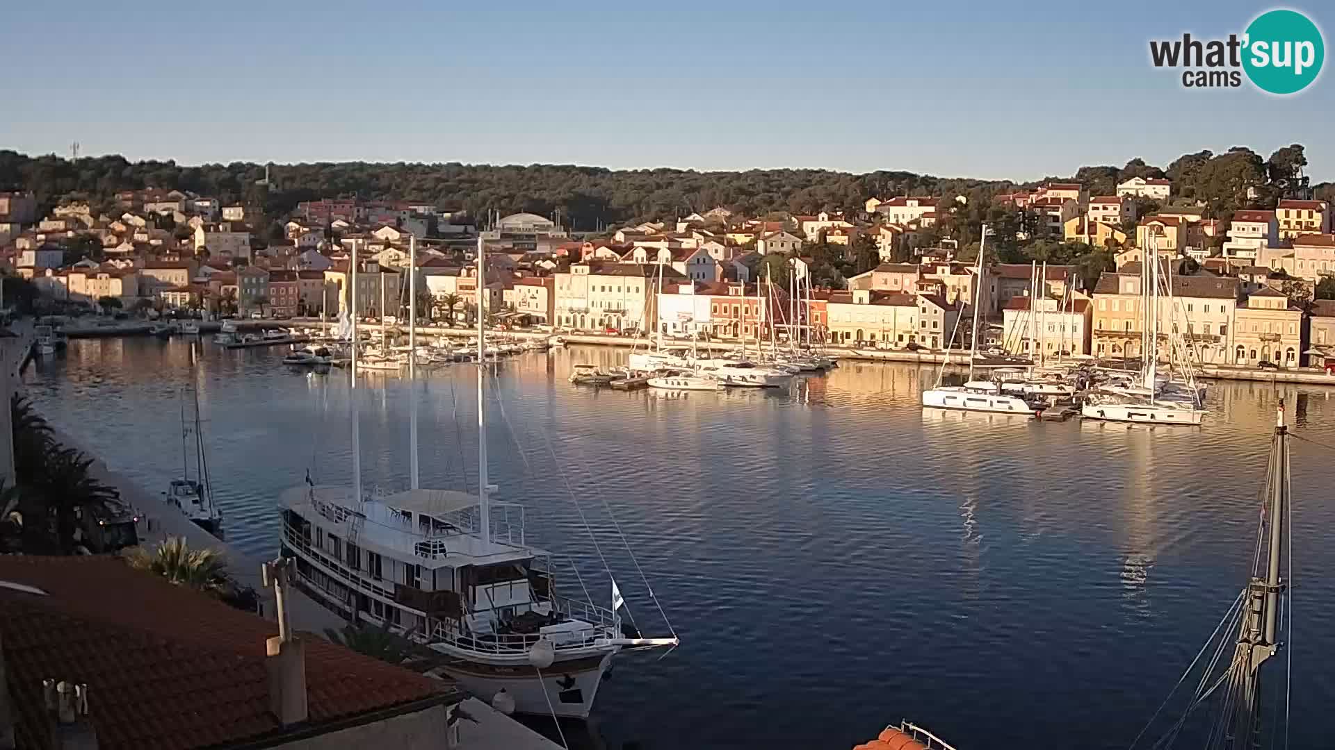 Webcam Mali Lošinj Riva Lošinjskih kapetana