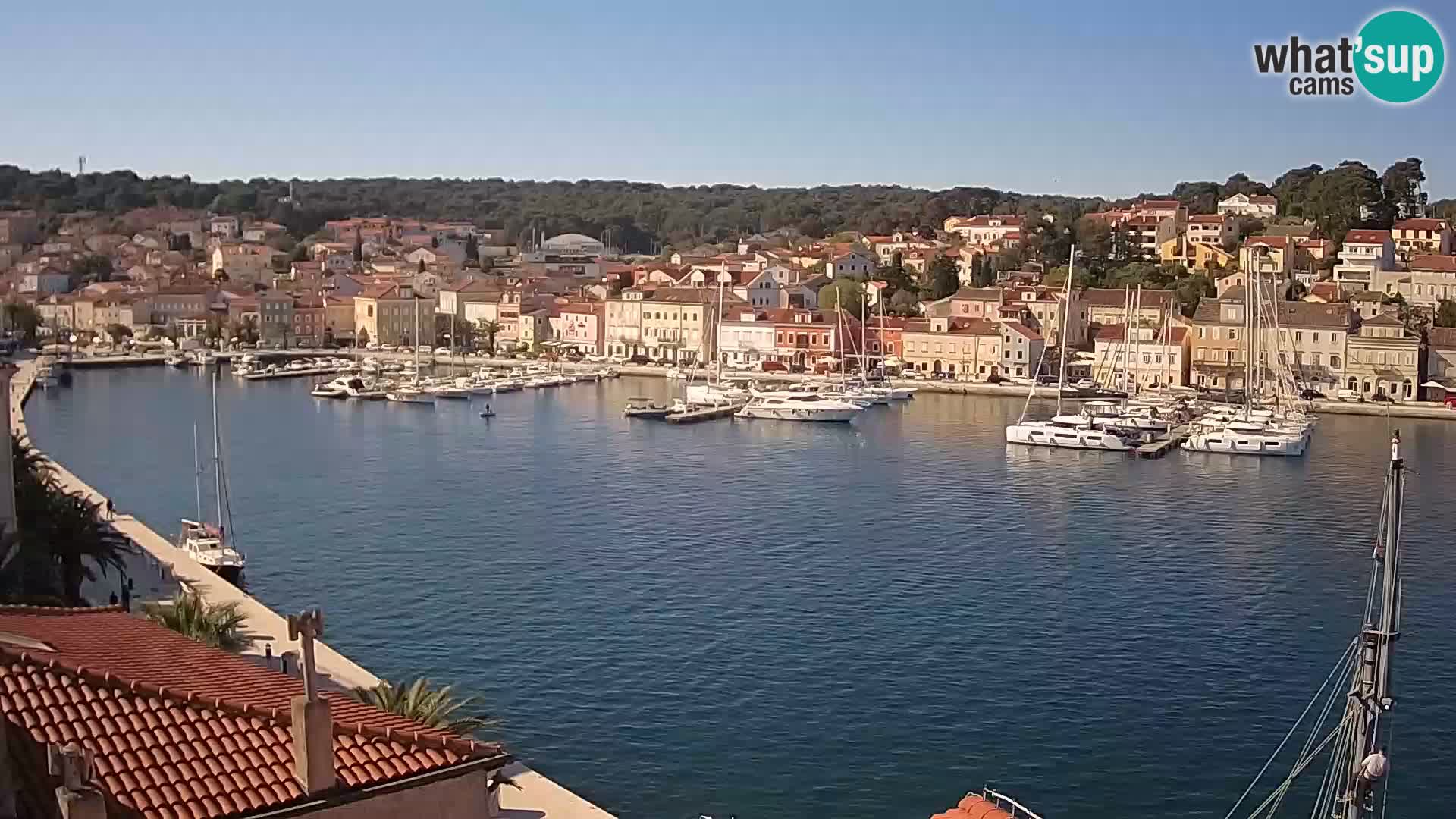 Webcam Live Mali Lošinj – Riva Lošinjskih kapetana