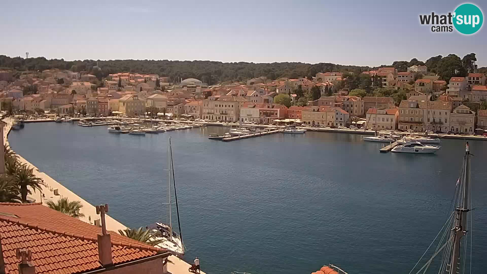 Webcam Live Mali Lošinj – Riva Lošinjskih kapetana