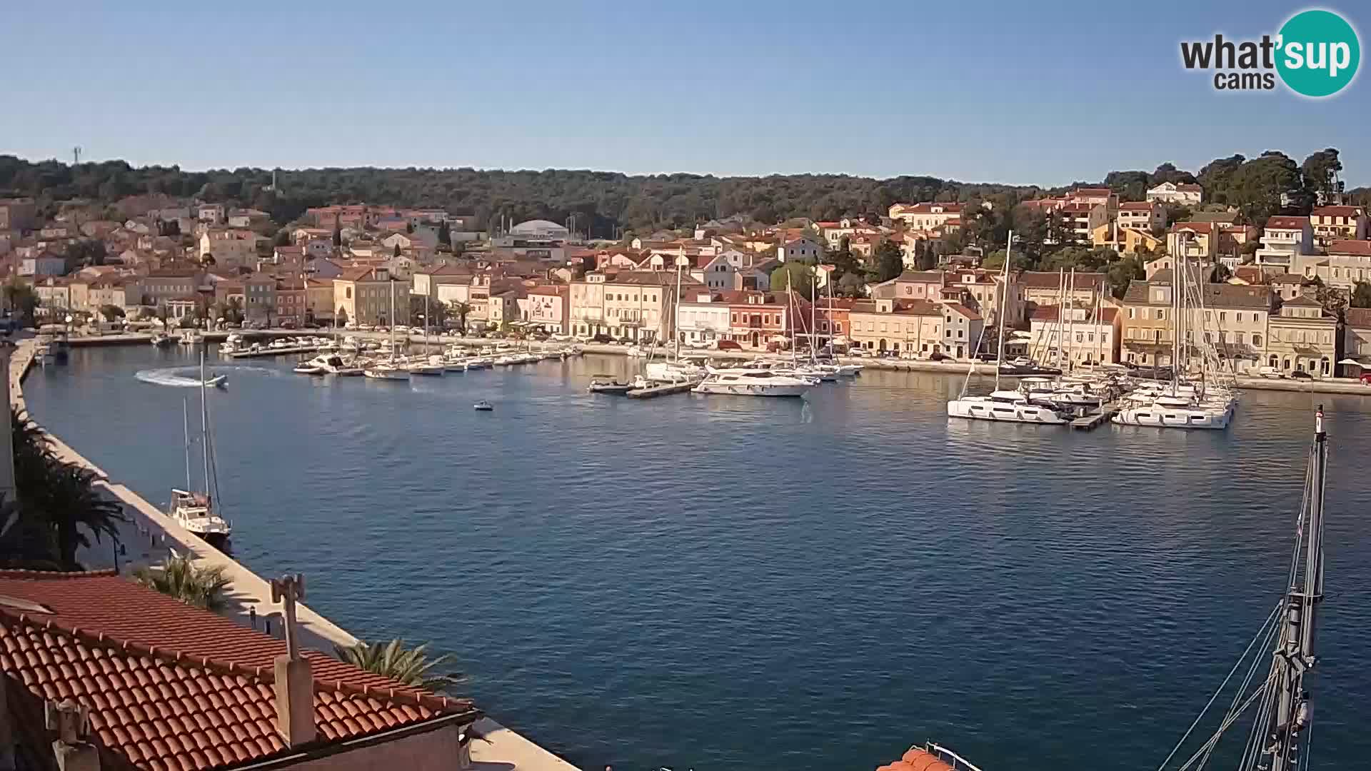 Webcam Live Mali Lošinj – Riva Lošinjskih kapetana