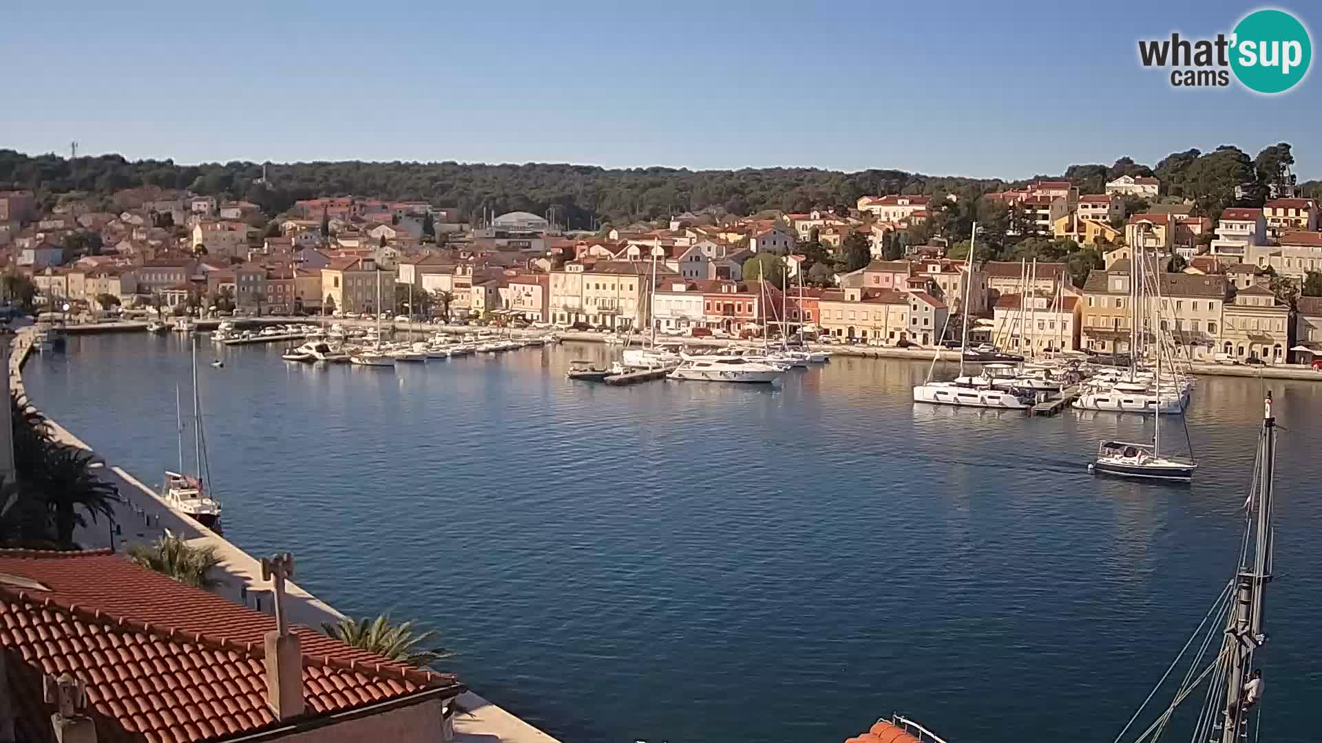 Webcam Mali Lošinj Riva Lošinjskih kapetana
