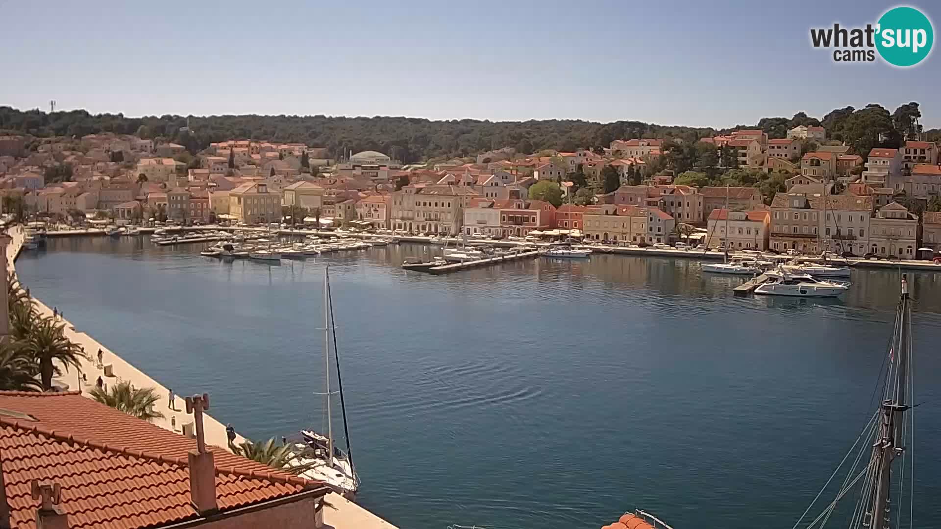 Webcam Live Mali Lošinj – Riva Lošinjskih kapetana