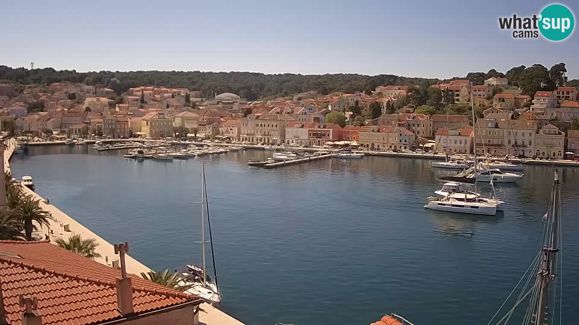Webkamera Mali Lošinj Riva Lošinjskih kapetana