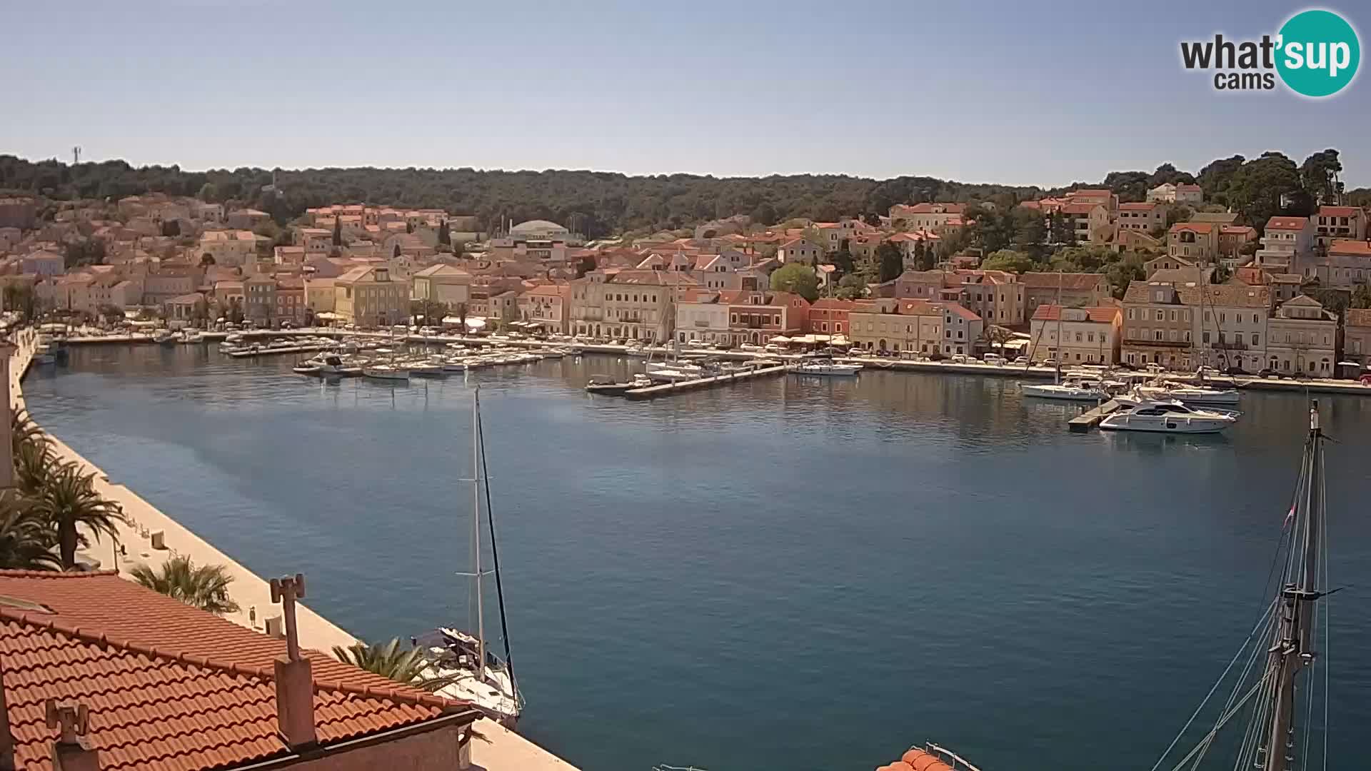 Webcam live – Lussinpiccolo – Riva dei capitani di Lussinpiccolo