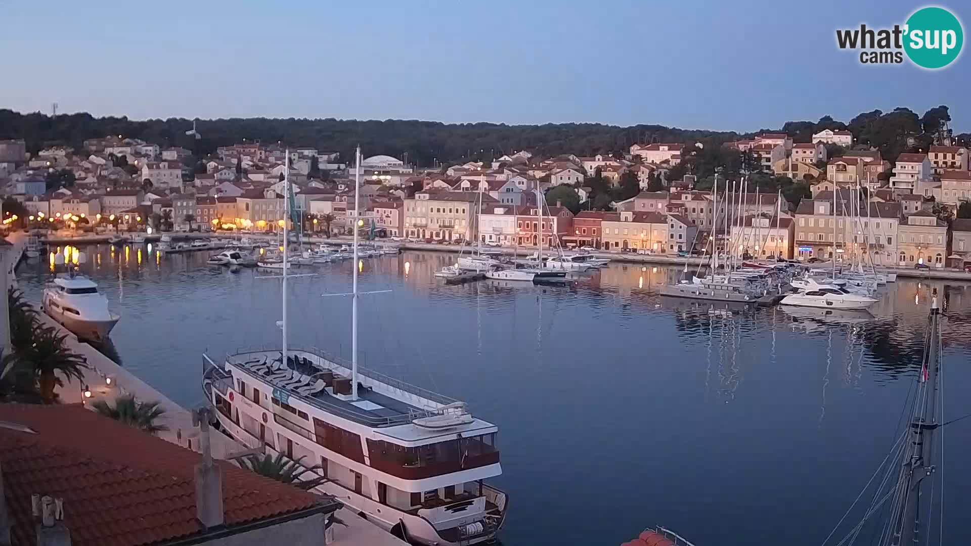 Webcam Live Mali Lošinj – Riva Lošinjskih kapetana