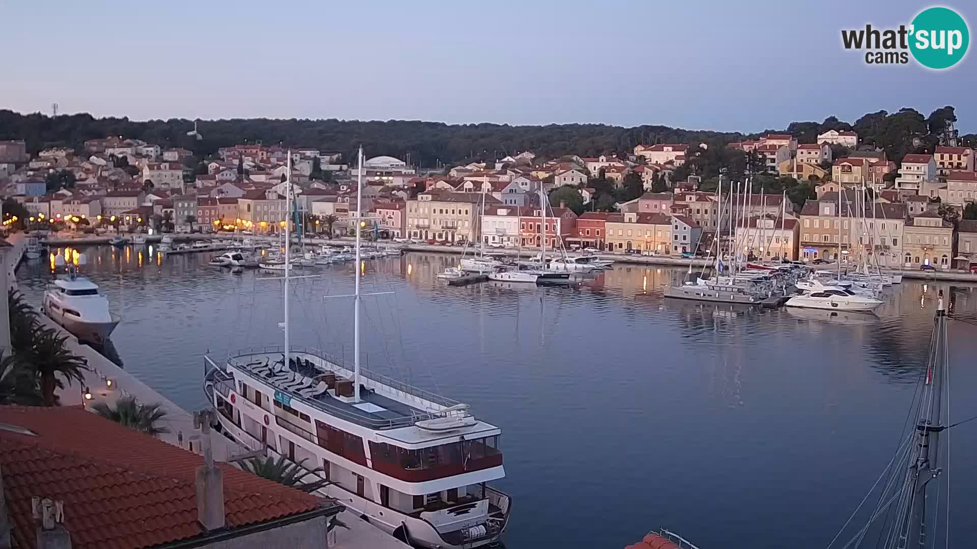 Webcam Live Mali Lošinj – Riva Lošinjskih kapetana