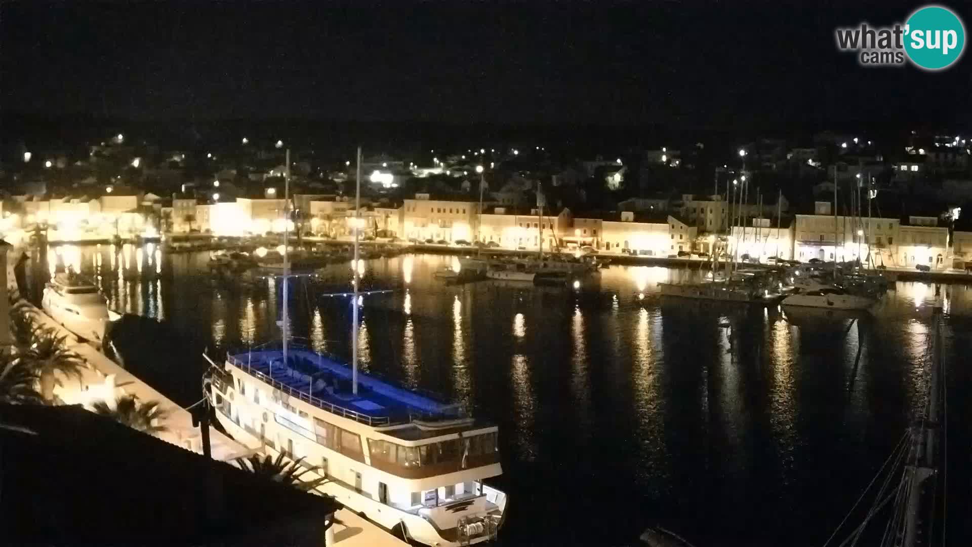 Spletna kamera Mali Lošinj Riva Lošinjskih kapitanov