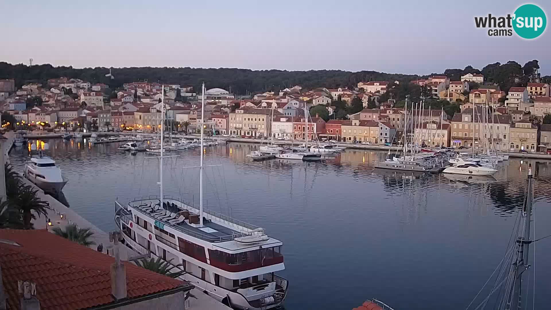 Webcam live – Lussinpiccolo – Riva dei capitani di Lussinpiccolo