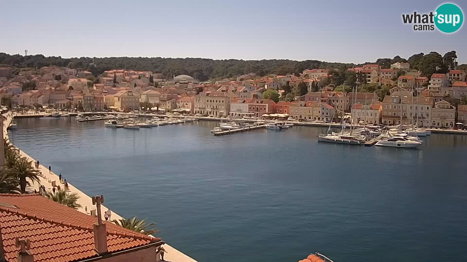 Webcam Live – Mali Lošinj – Riva Lošinjskih kapetana