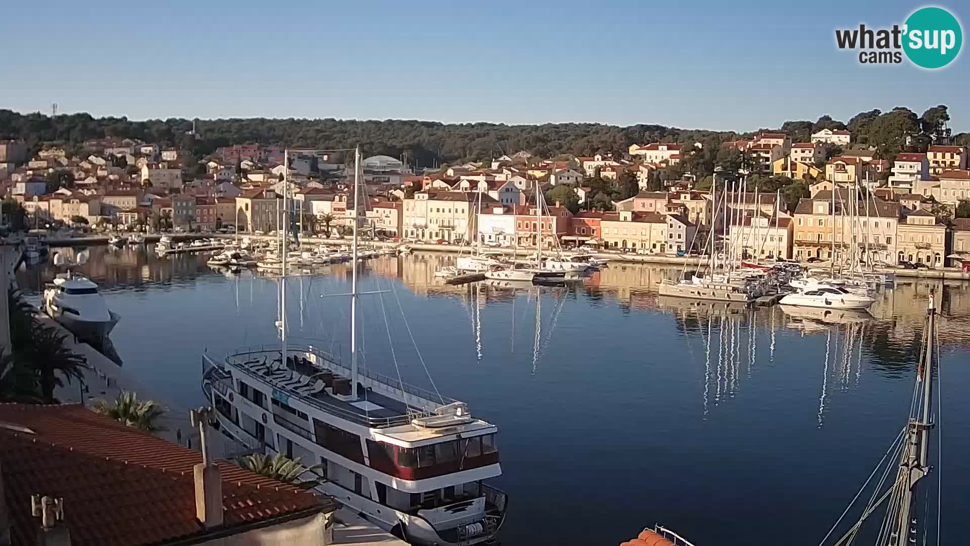 Webcam Live Mali Lošinj – Riva Lošinjskih kapetana