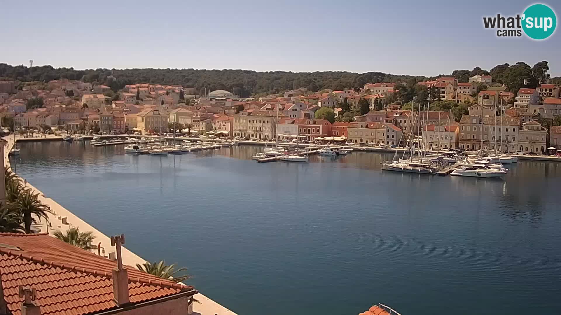 Webcam live – Lussinpiccolo – Riva dei capitani di Lussinpiccolo
