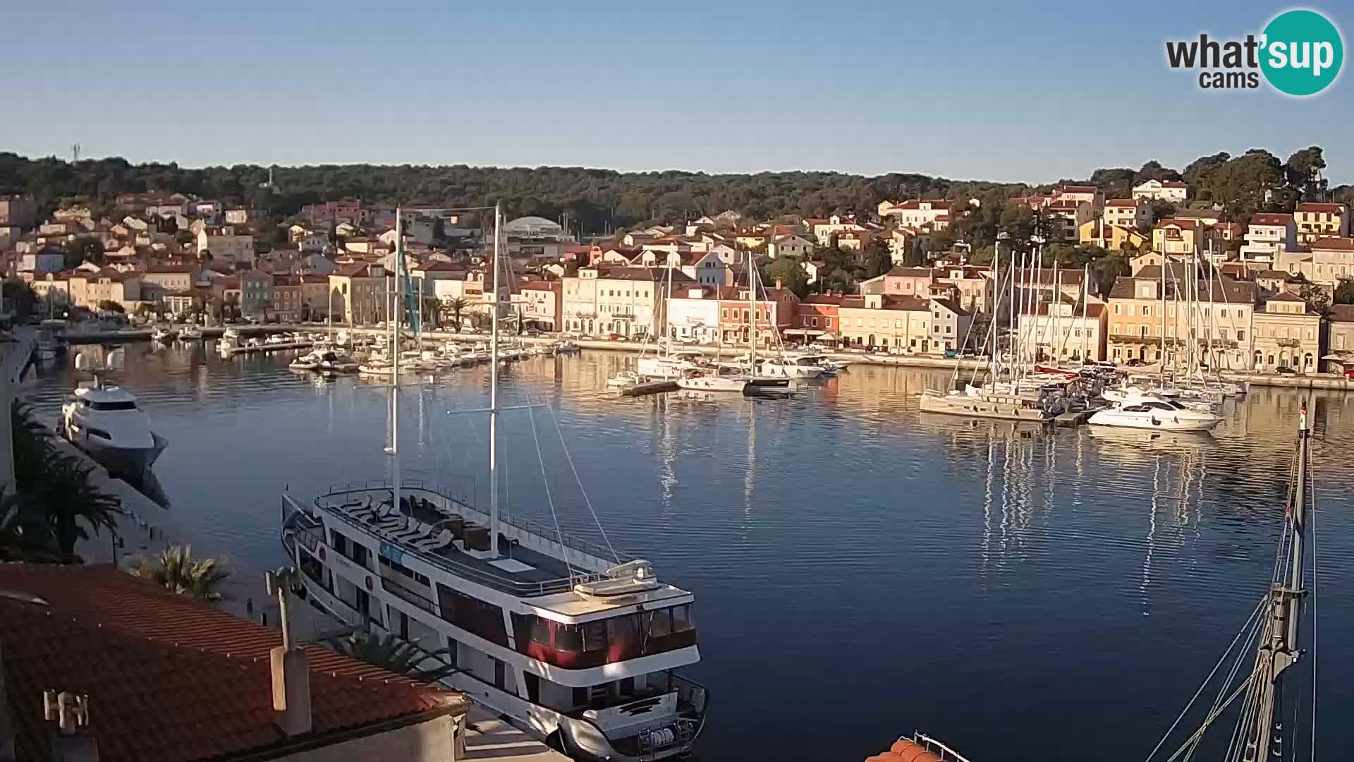 Webkamera Mali Lošinj Riva Lošinjskih kapetana