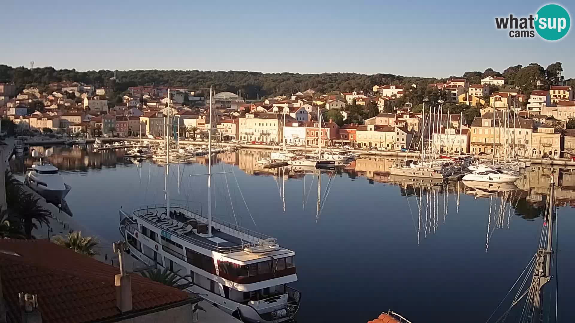 Webkamera Mali Lošinj Riva Lošinjskih kapetana