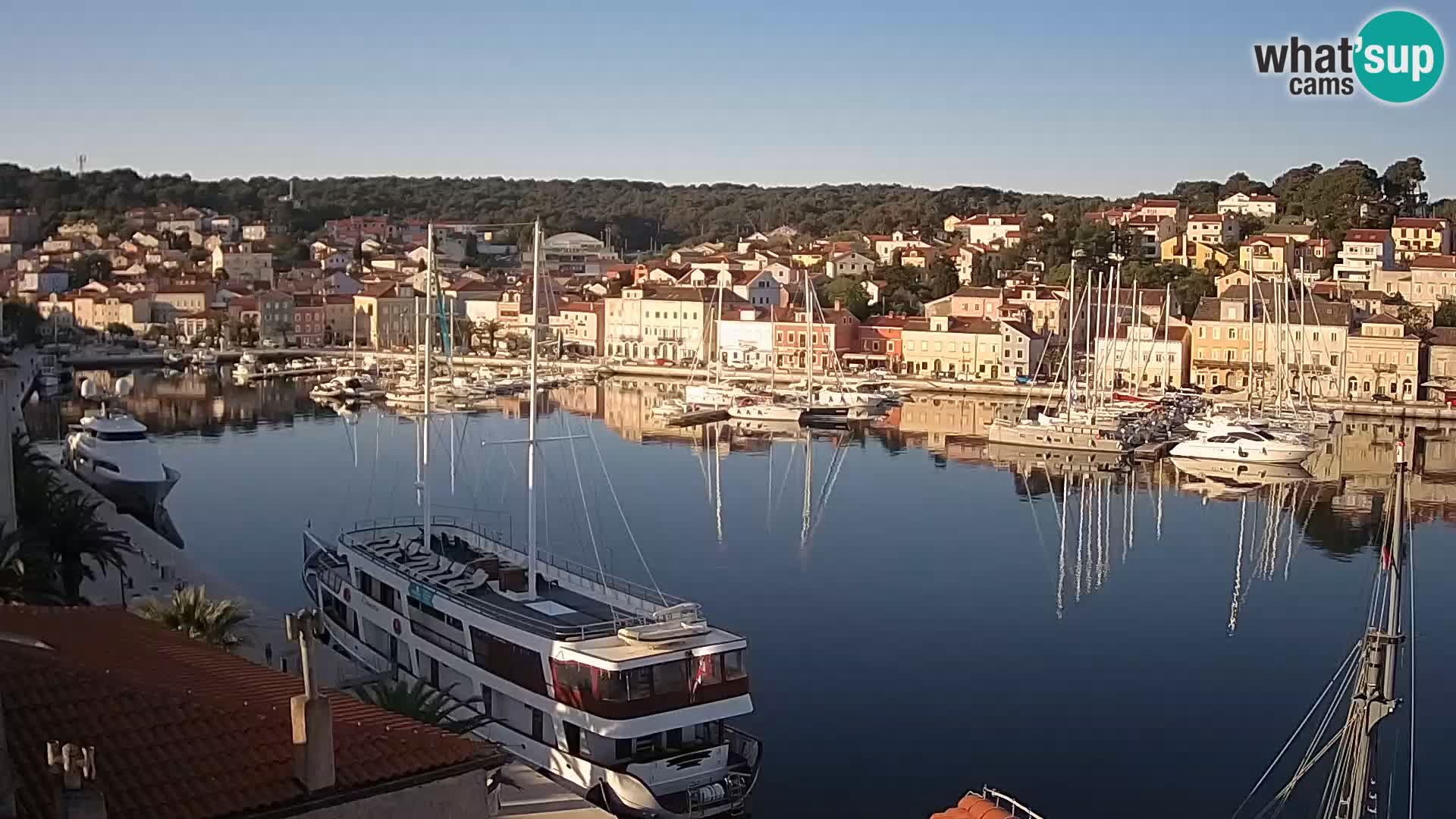 Webcam Live Mali Lošinj – Riva Lošinjskih kapetana