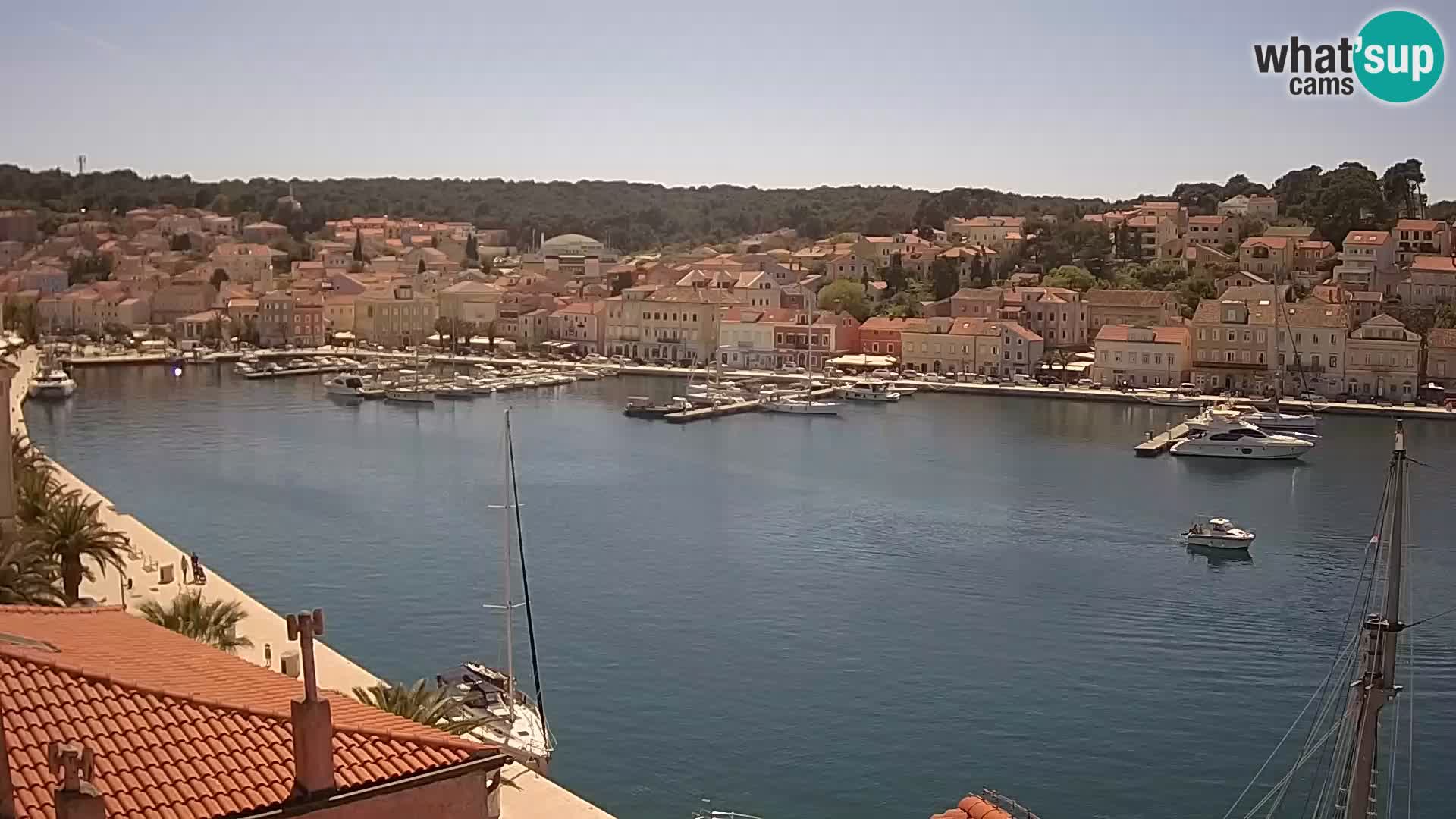 Webkamera Mali Lošinj Riva Lošinjskih kapetana