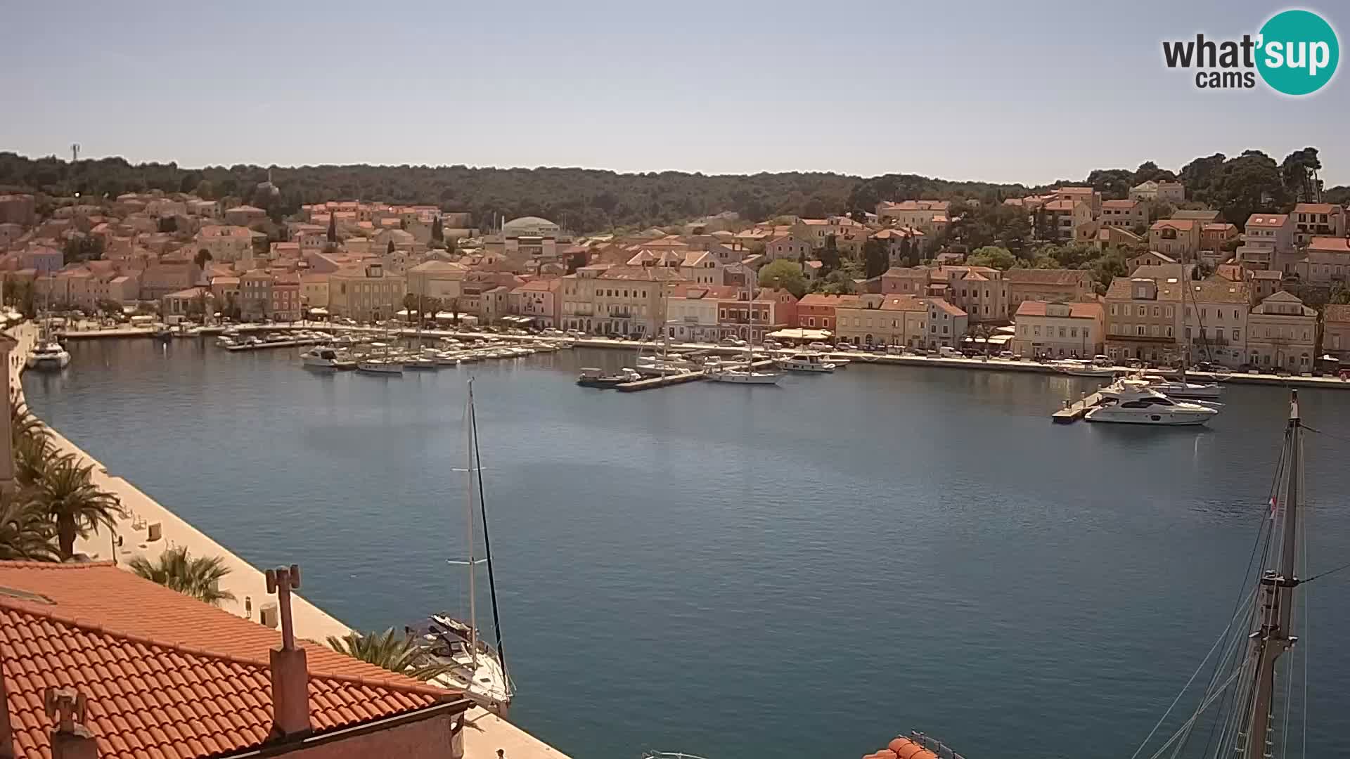 Webcam Live Mali Lošinj – Riva Lošinjskih kapetana
