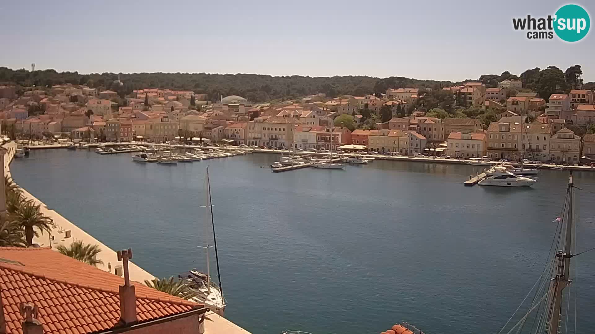 Webcam Mali Lošinj Riva Lošinjskih kapetana