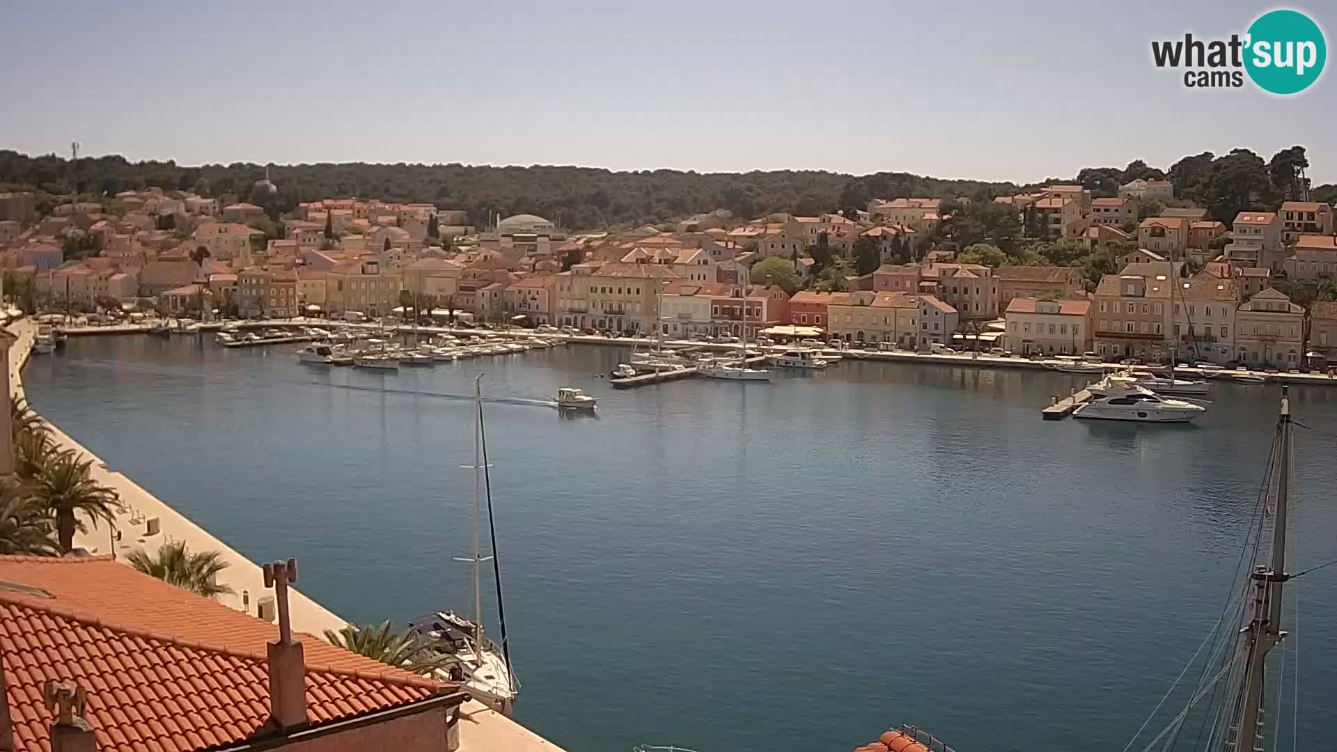 Webcam Live – Mali Lošinj – Riva Lošinjskih kapetana