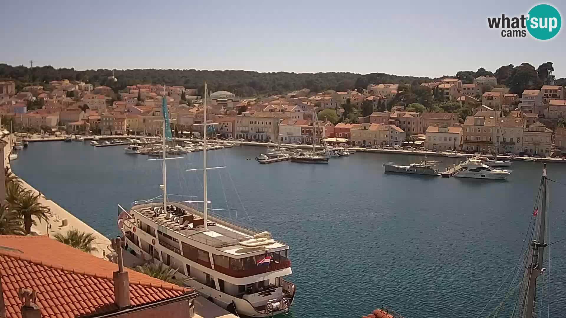 Webcam Mali Lošinj Riva Lošinjskih kapetana