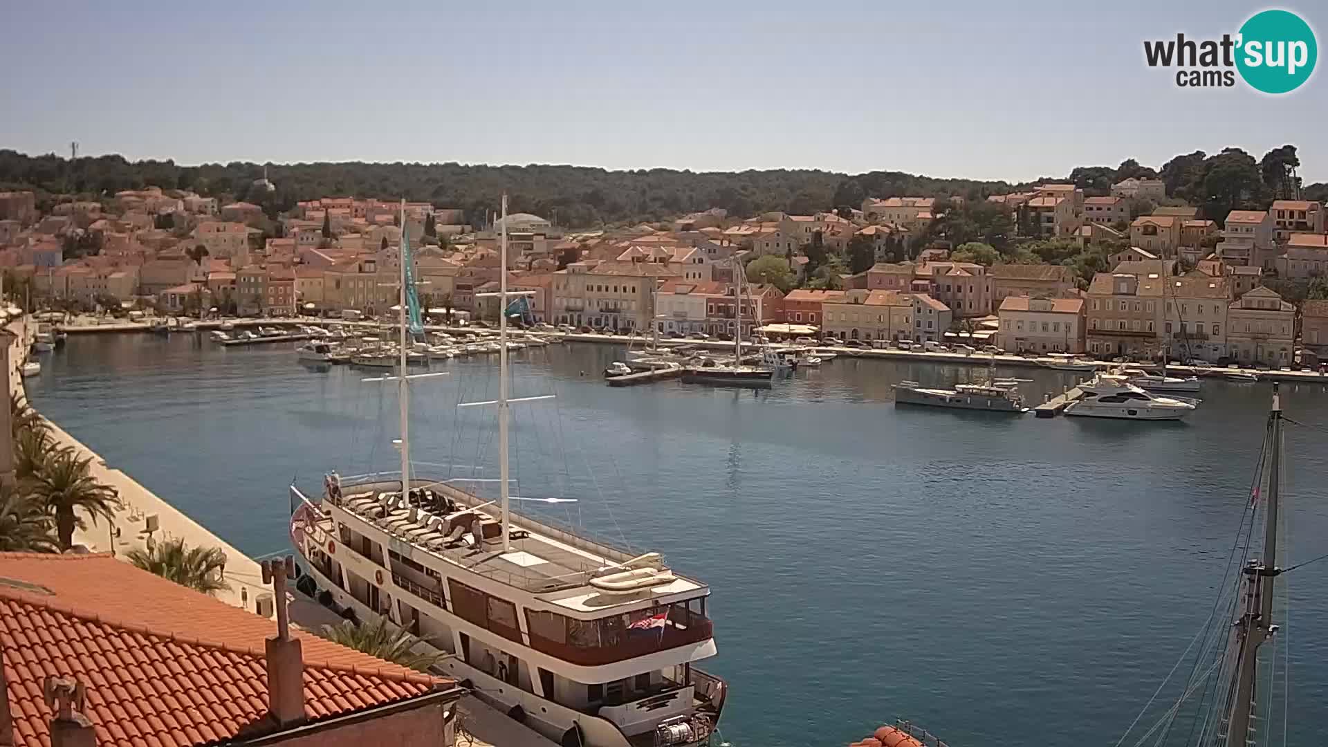 Webcam Live Mali Lošinj – Riva Lošinjskih kapetana