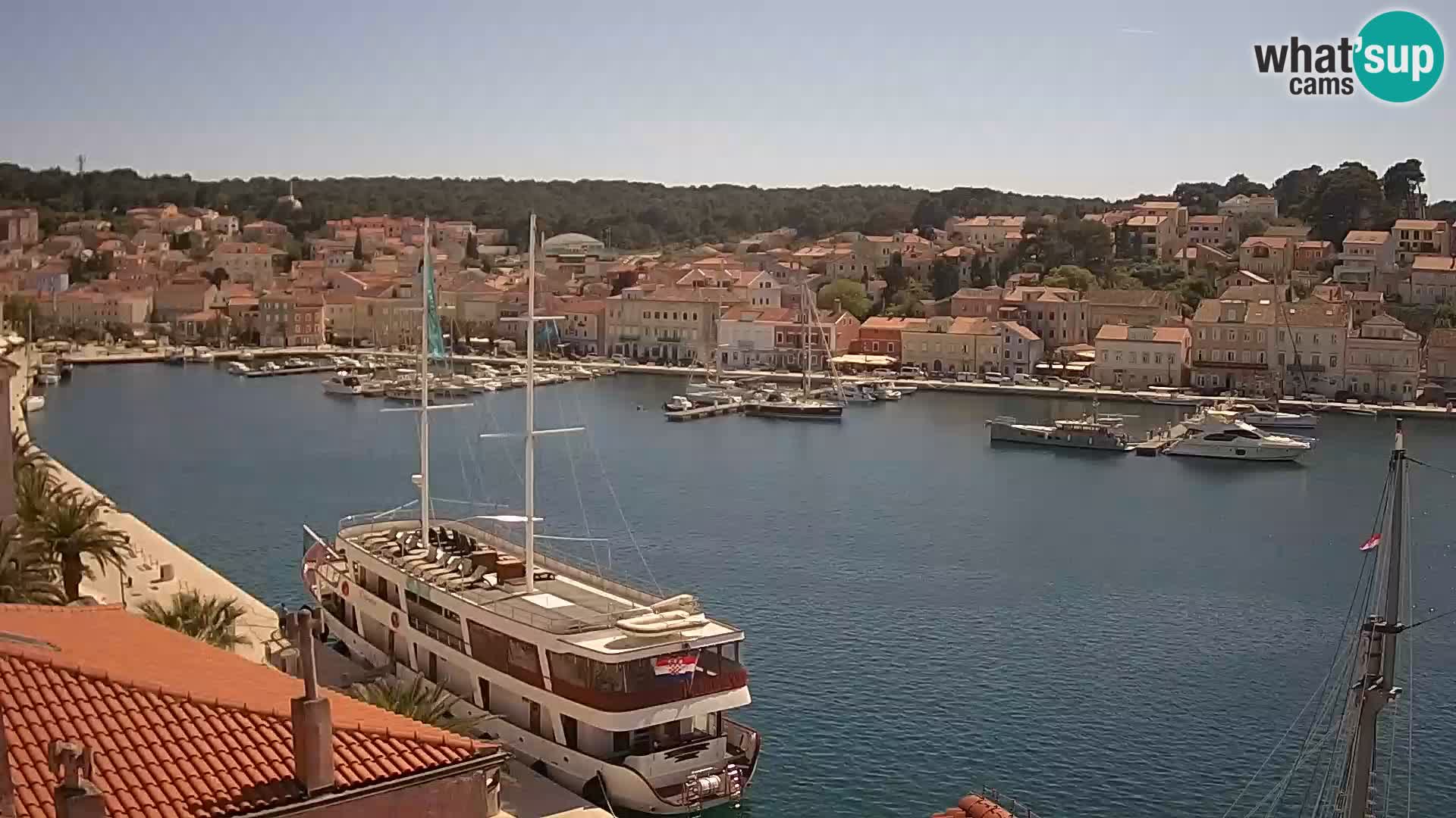 Webcam Mali Lošinj Riva Lošinjskih kapetana