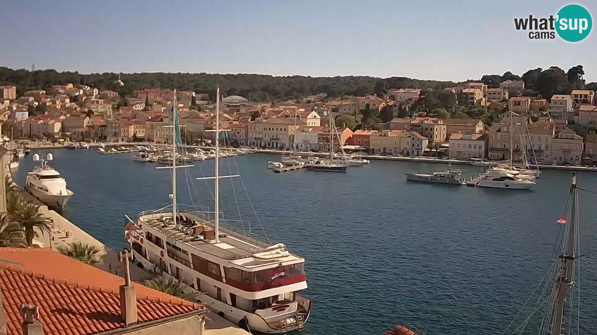 Webcam Live Mali Lošinj – Riva Lošinjskih kapetana