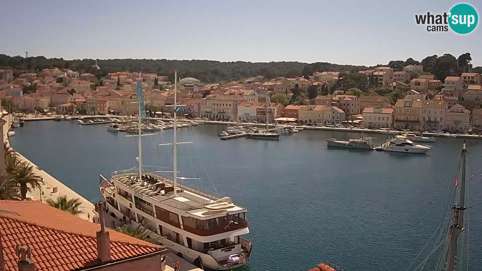 Webcam Live Mali Lošinj – Riva Lošinjskih kapetana