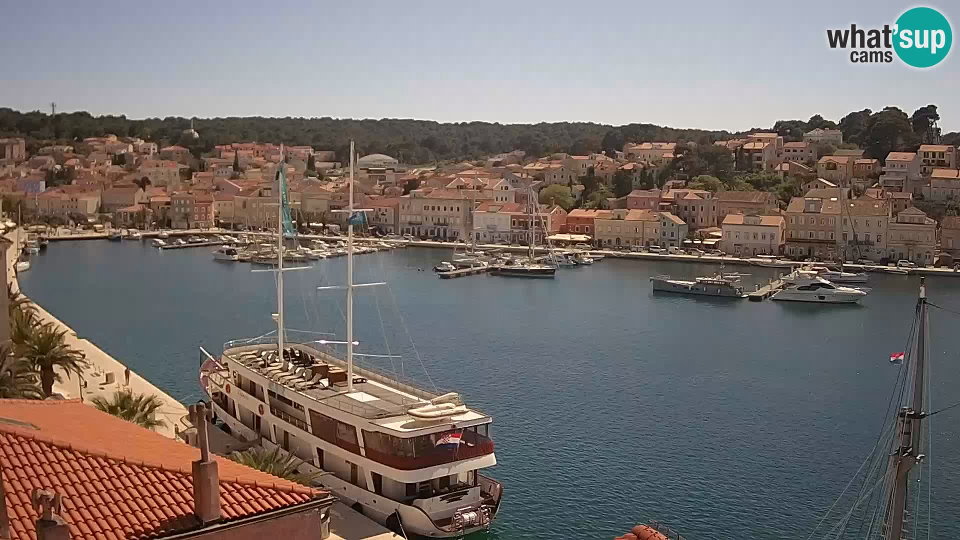 Webcam Live Mali Lošinj – Riva Lošinjskih kapetana