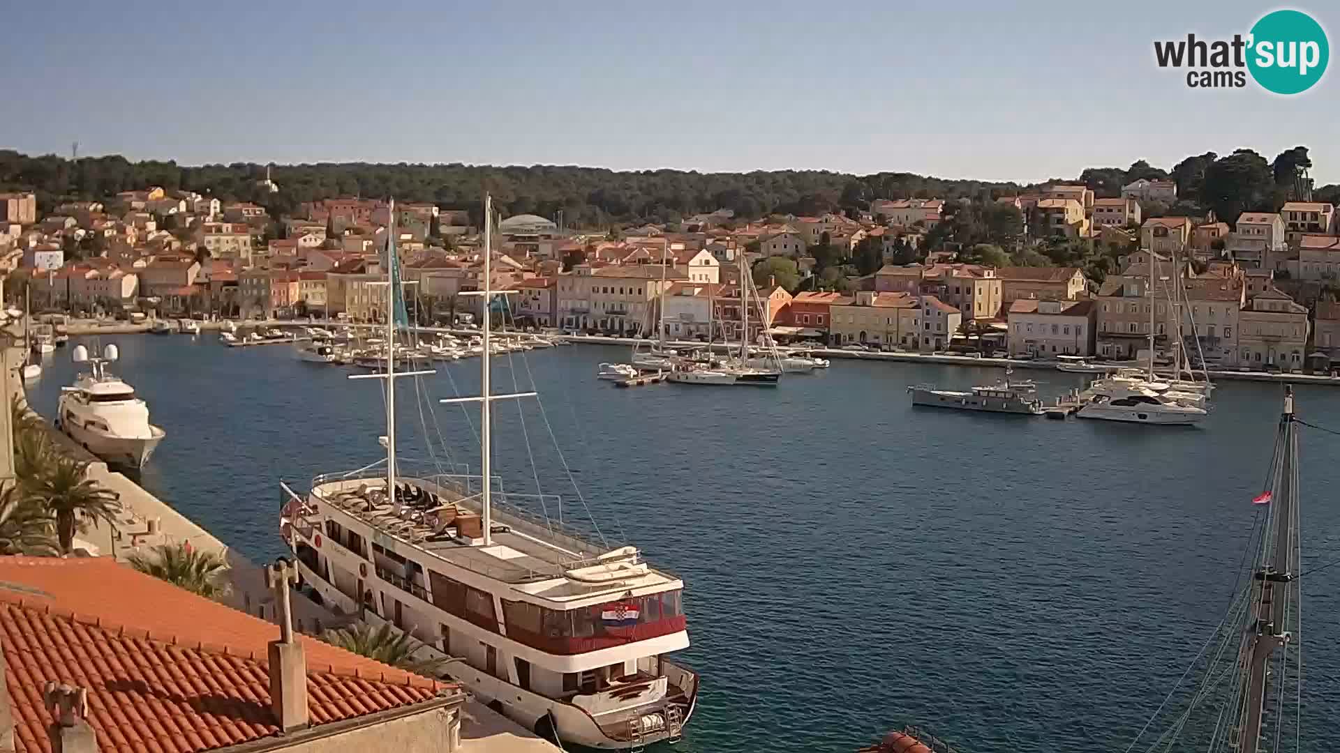 Webkamera Mali Lošinj Riva Lošinjskih kapetana