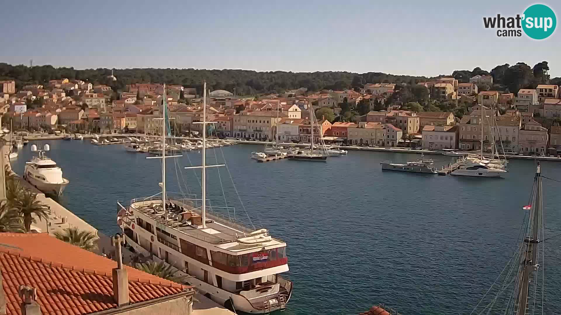 Webcam live – Lussinpiccolo – Riva dei capitani di Lussinpiccolo