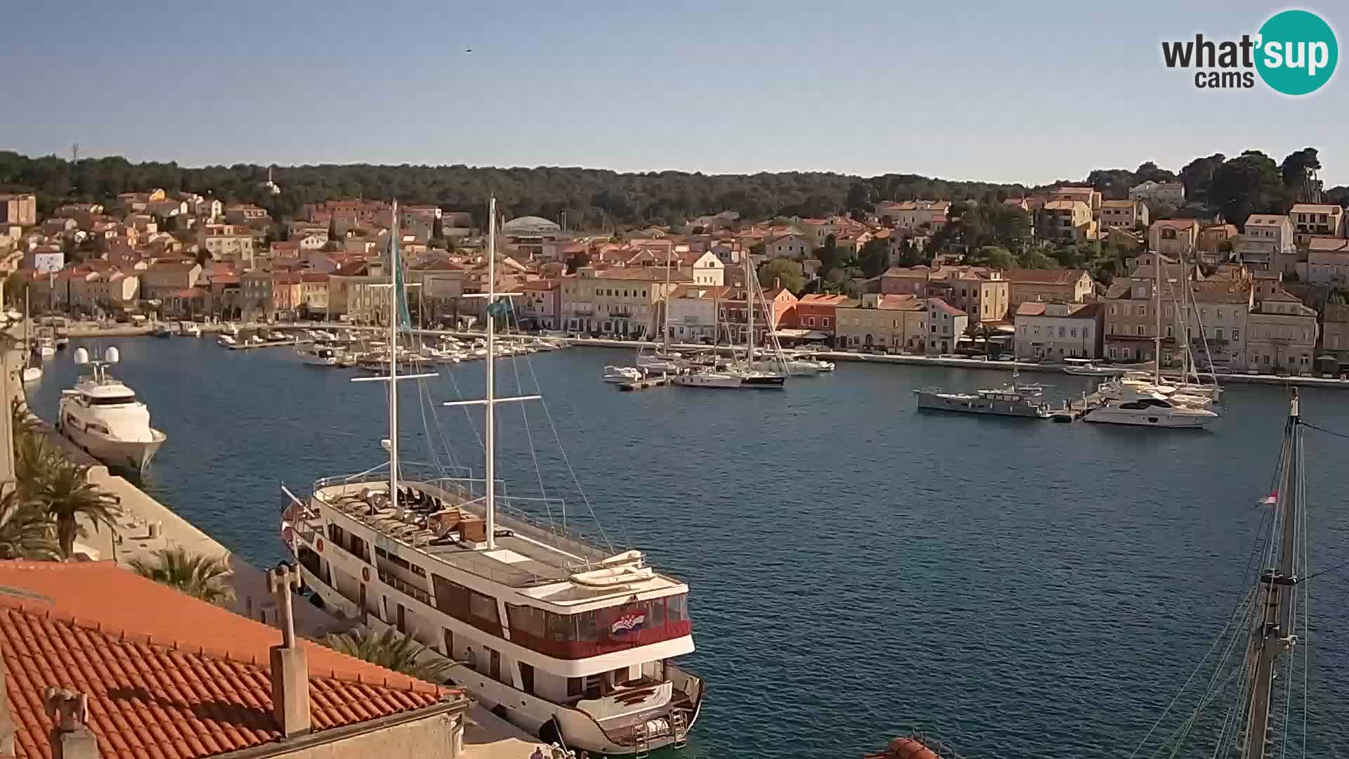 Webcam live – Lussinpiccolo – Riva dei capitani di Lussinpiccolo