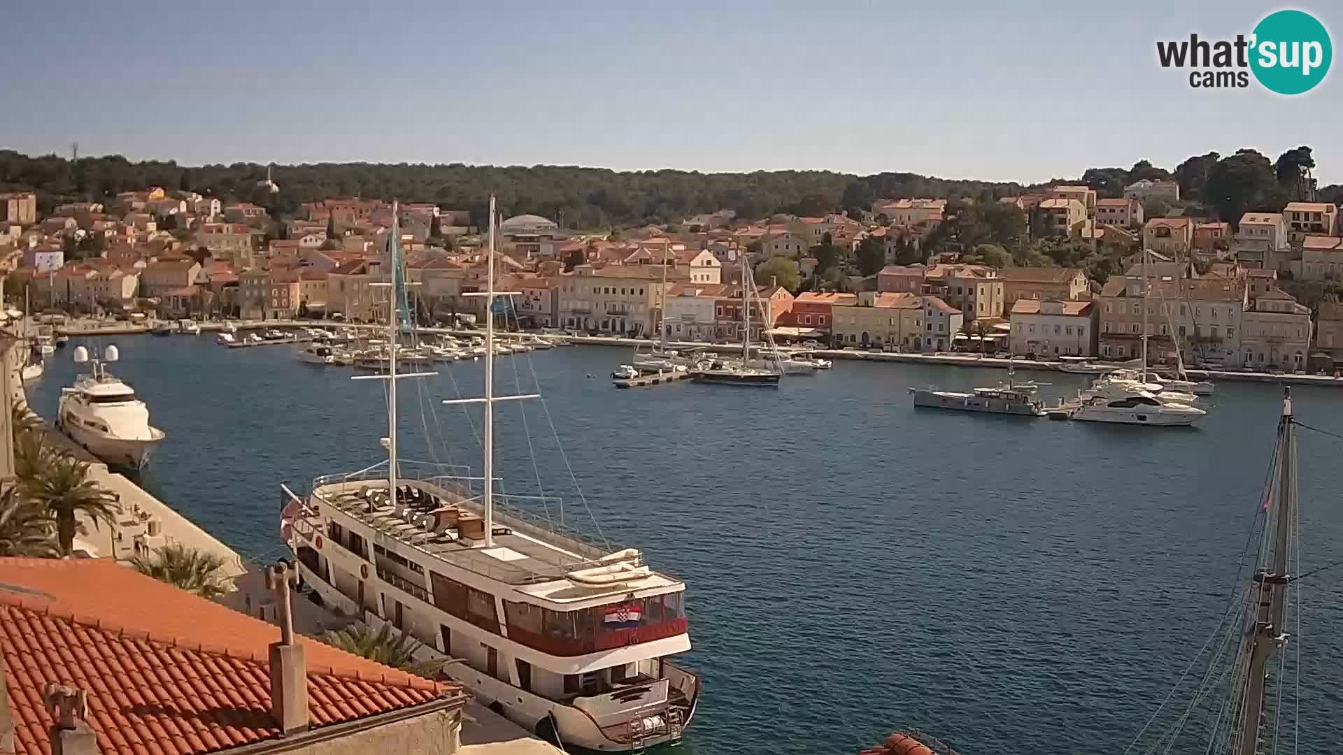 Webcam live – Lussinpiccolo – Riva dei capitani di Lussinpiccolo