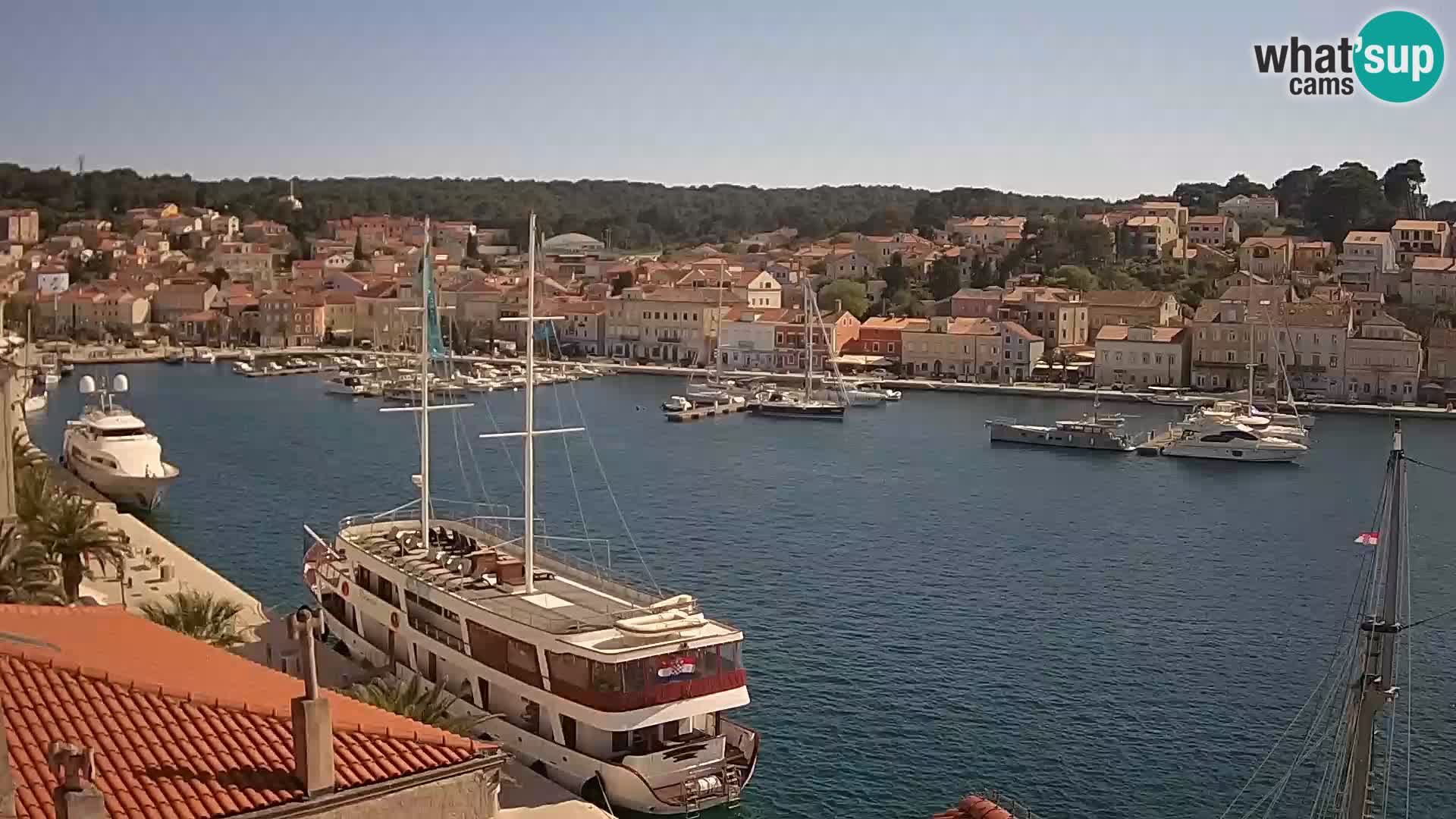 Webcam live – Lussinpiccolo – Riva dei capitani di Lussinpiccolo
