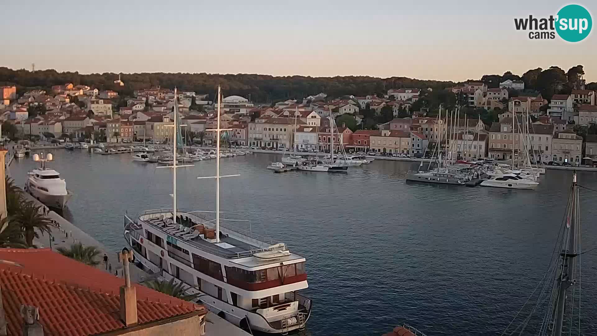 Webcam live – Lussinpiccolo – Riva dei capitani di Lussinpiccolo