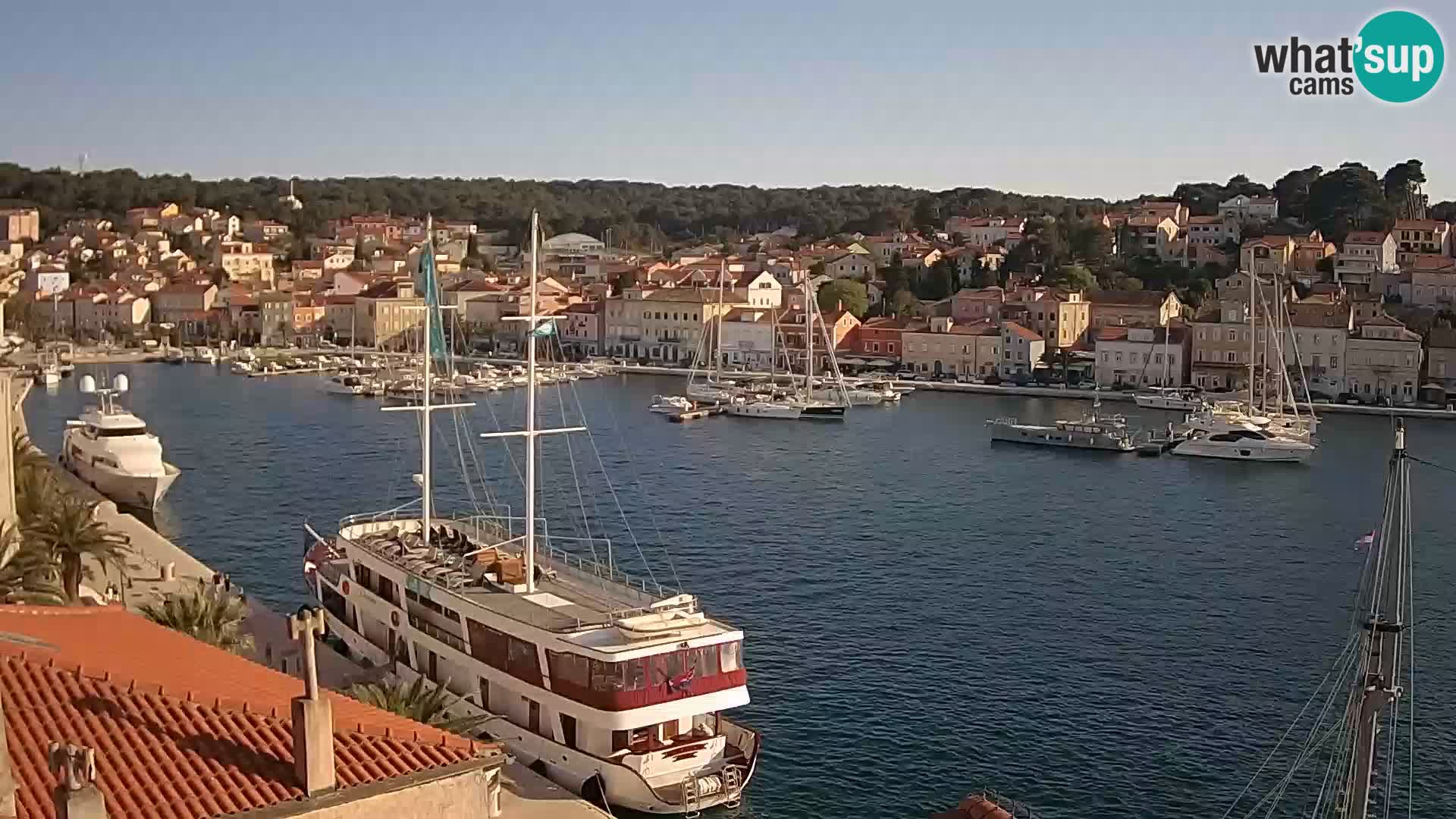 Webcam Live – Mali Lošinj – Riva Lošinjskih kapetana