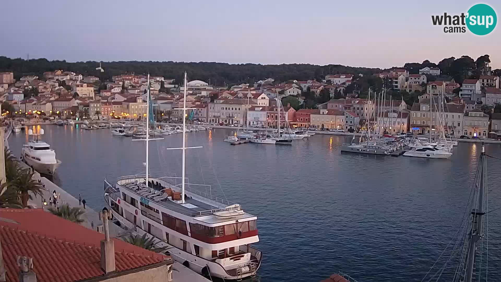Webkamera Mali Lošinj Riva Lošinjskih kapetana