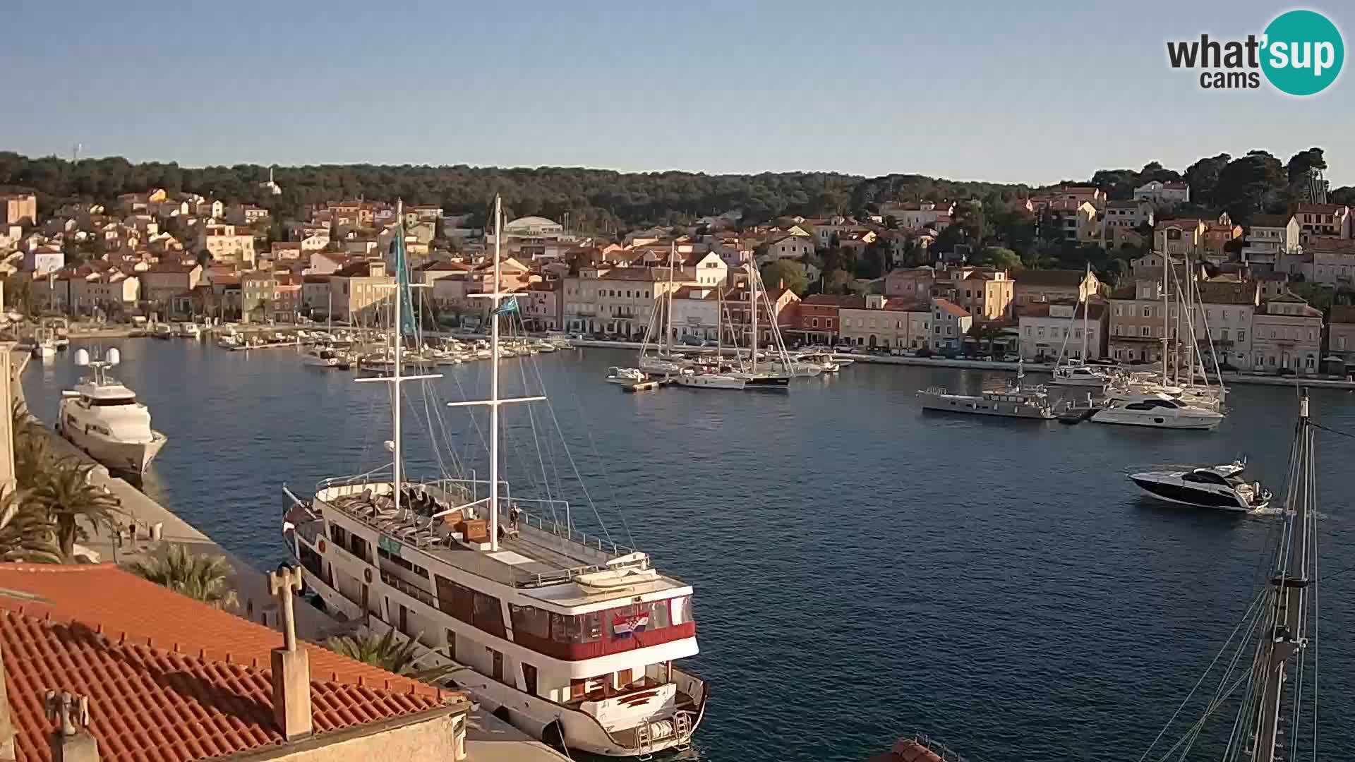 Webcam Live Mali Lošinj – Riva Lošinjskih kapetana